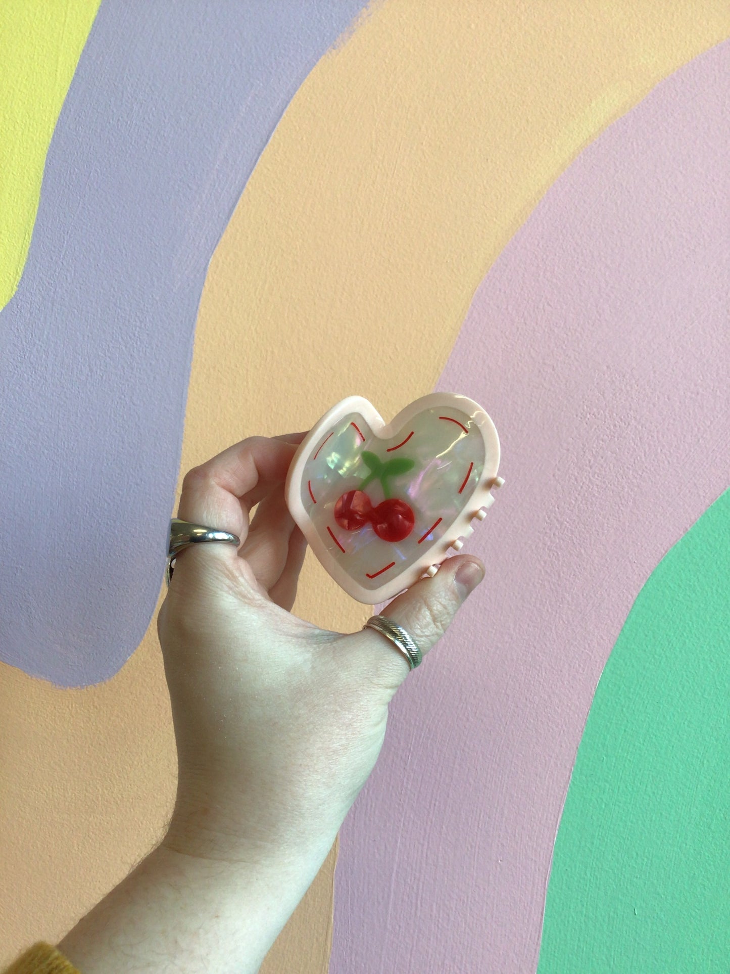 Heart Shaped Hair Claw