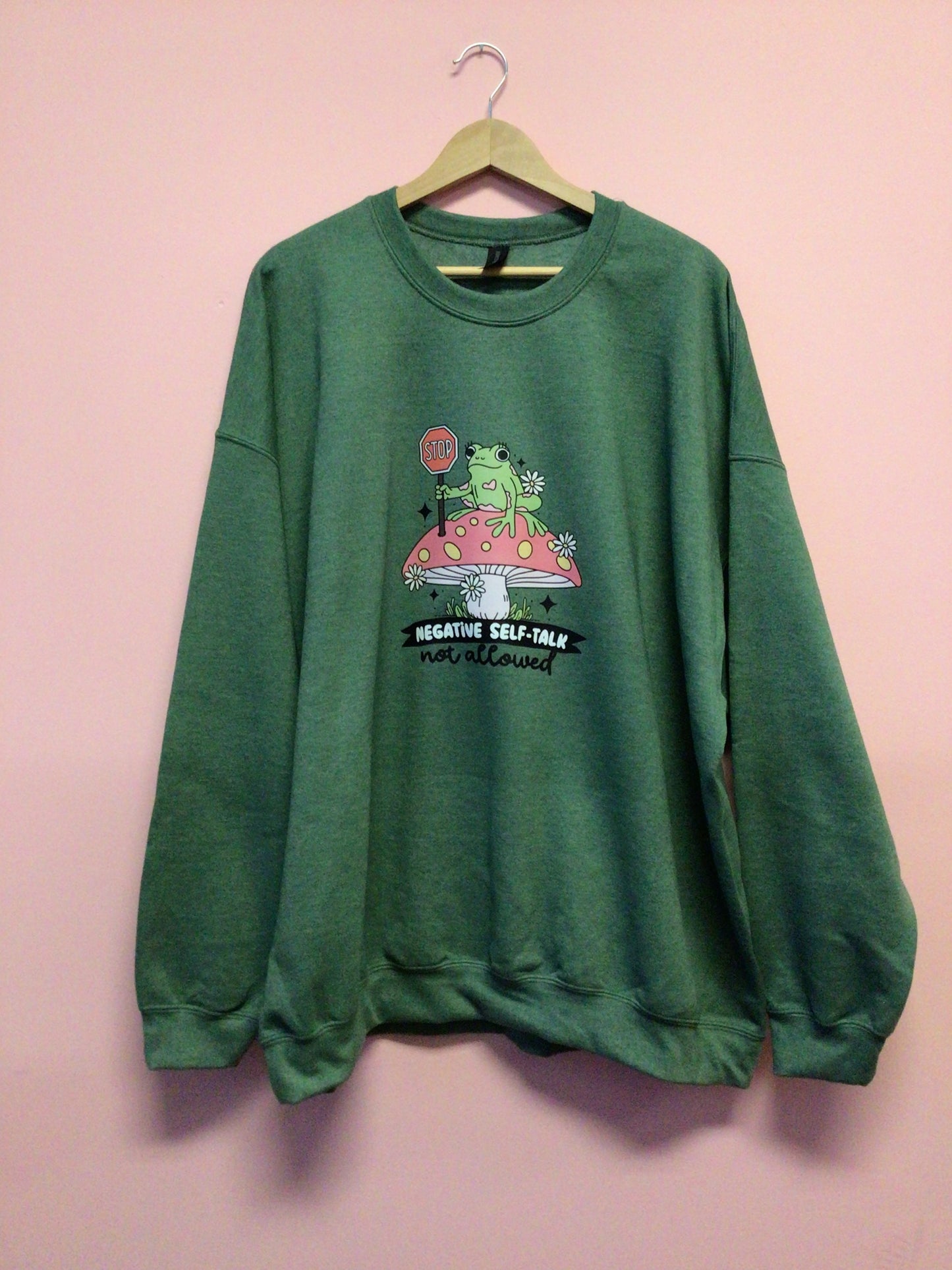 “Negative Self Talk Not Allowed” Shirt and Crewneck