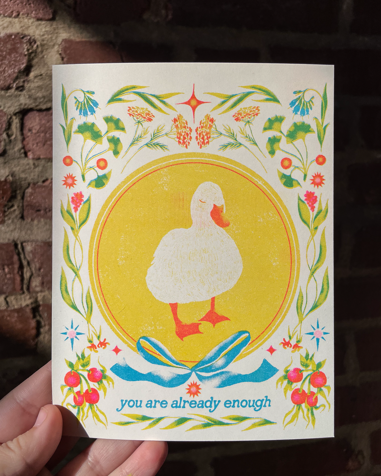 Duck (mini risograph)