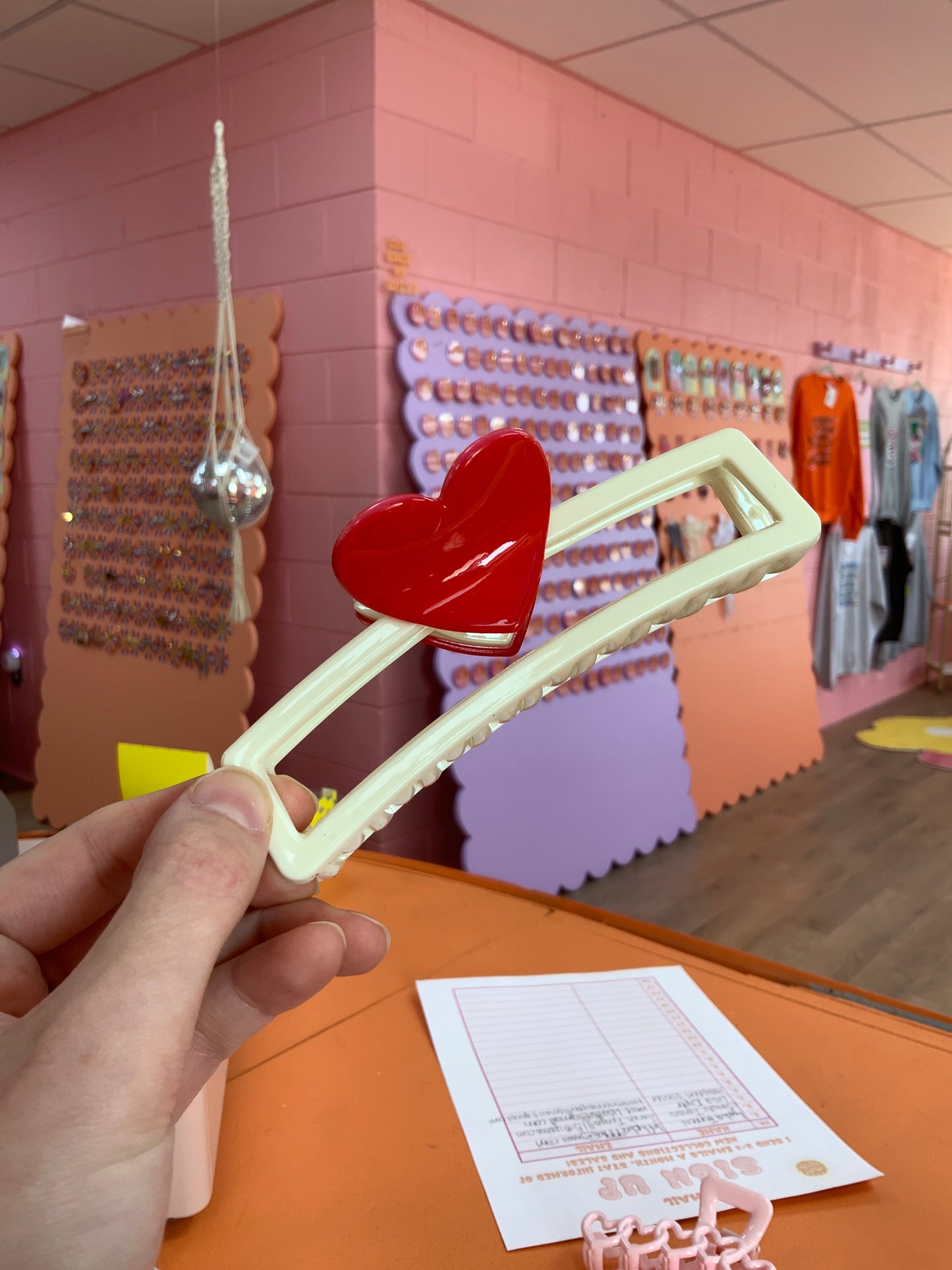 Lovey Dovey Hair Claws