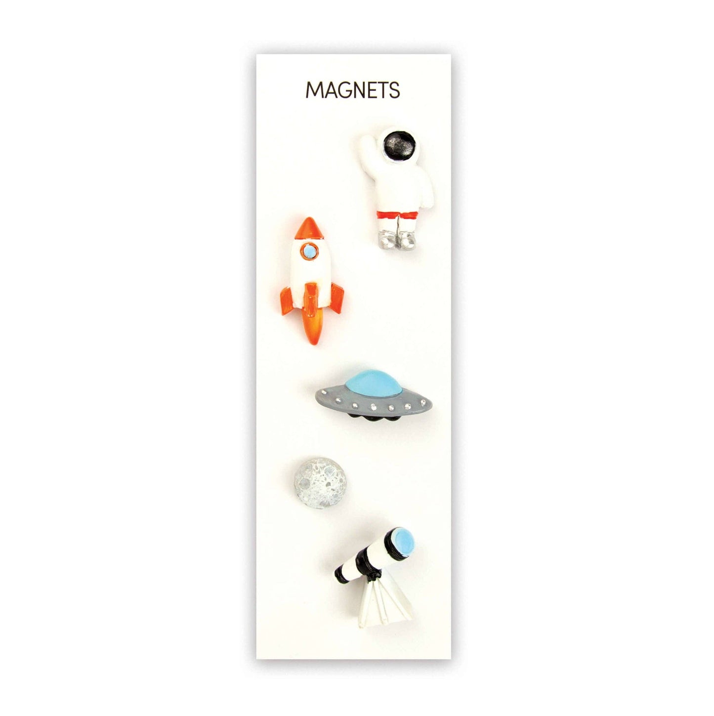 Colorful SPACE EXPLORATION magnets s/5