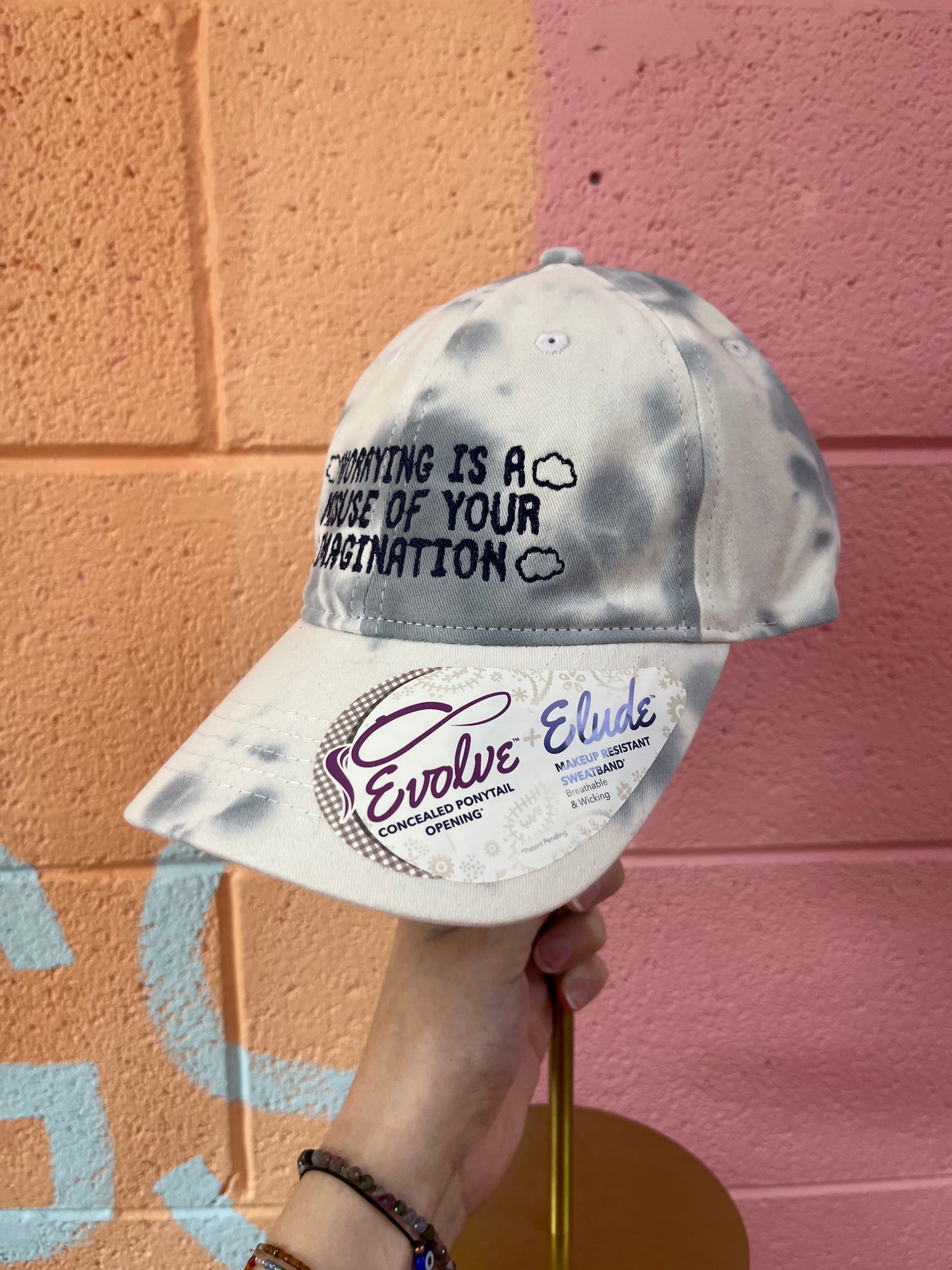 Worrying is a Misuse of Your Imagination Oopsie Daisy Hat