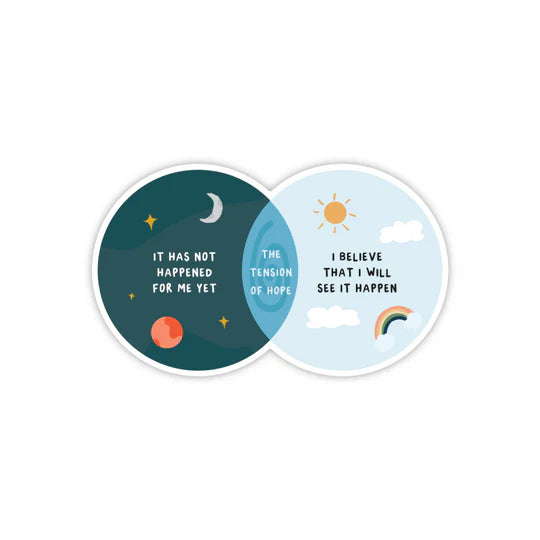 Hope and Happenings Sticker