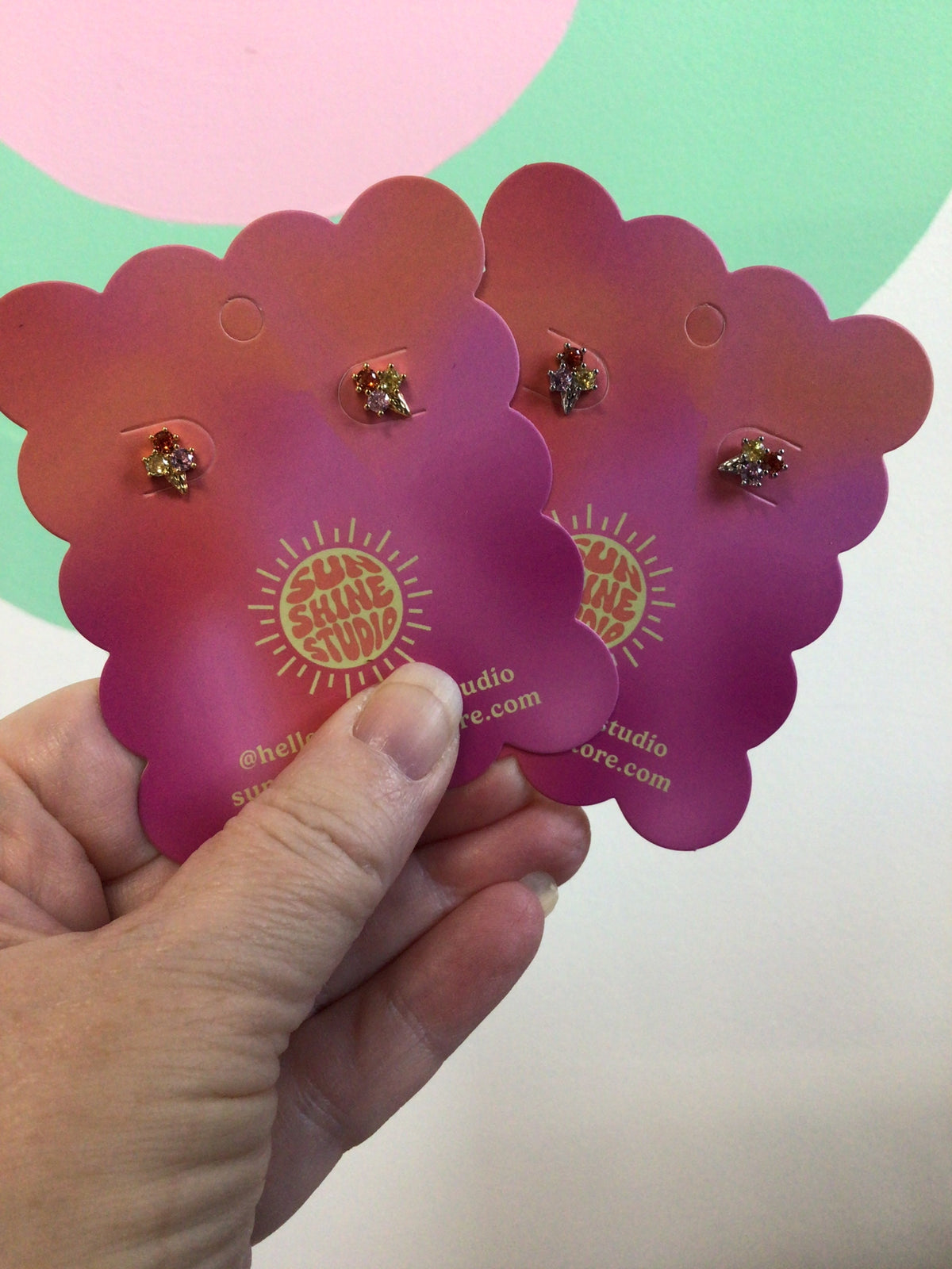Tiny Balloon Studs