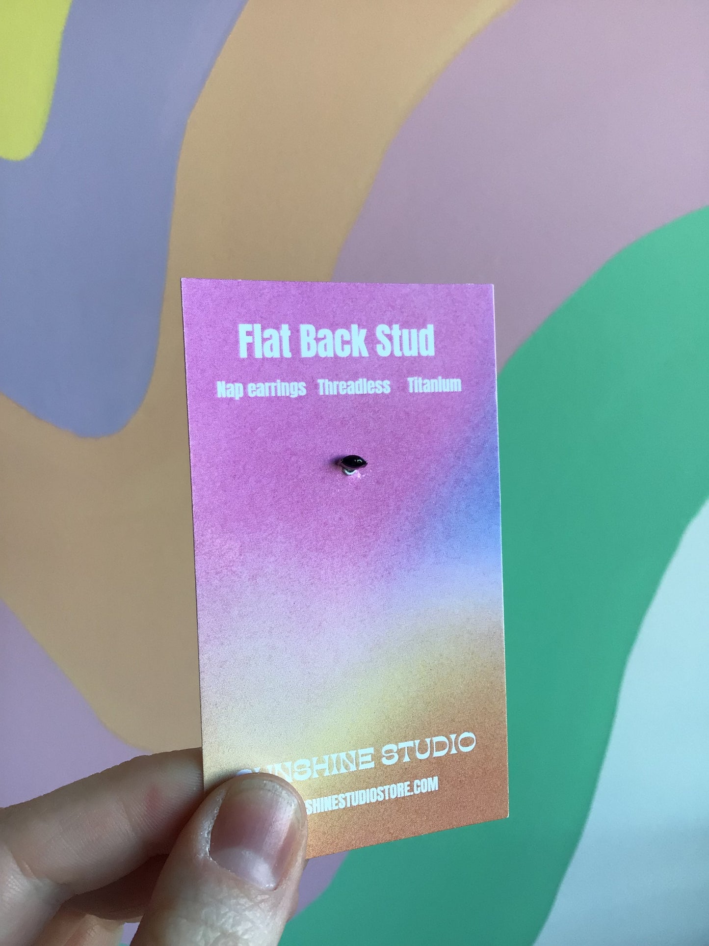 Natural Stone Flat Back