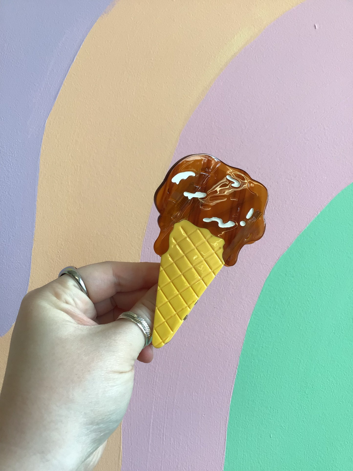 Ice Cream Hair Claw