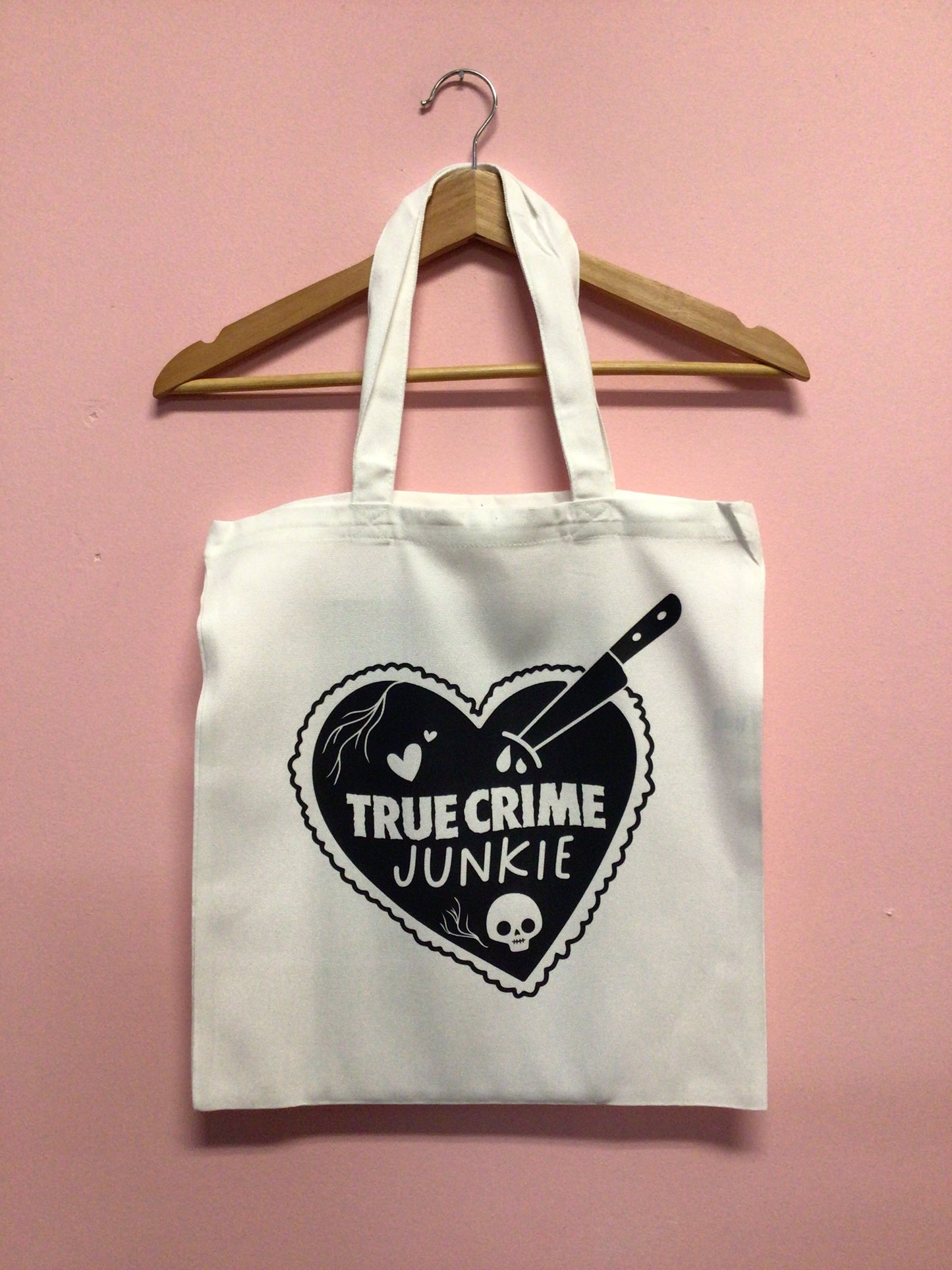 True Crime Junkie Tote