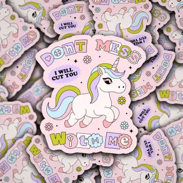 Don't Mess with Me Sticker
