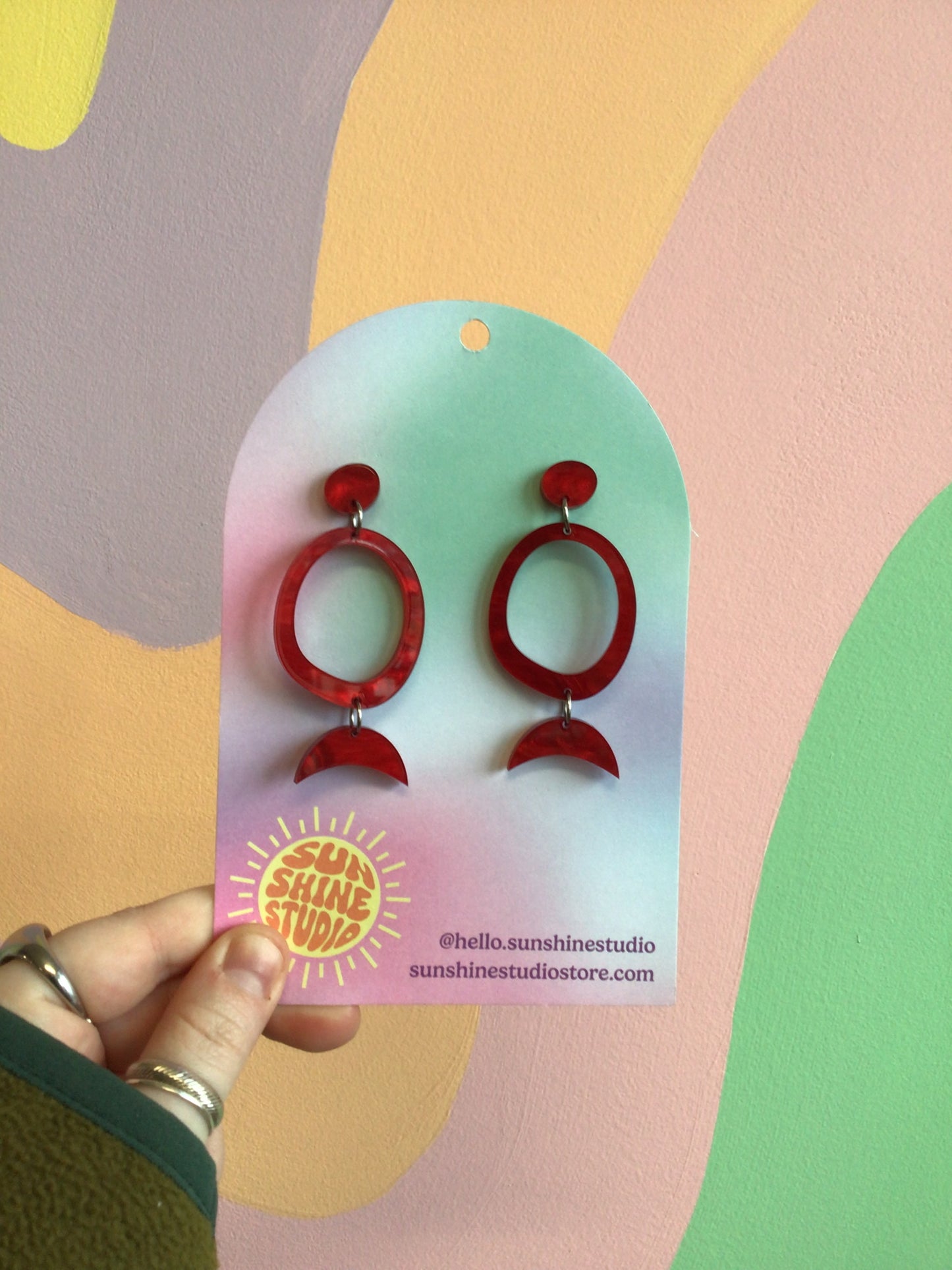 Phases Statement Earrings