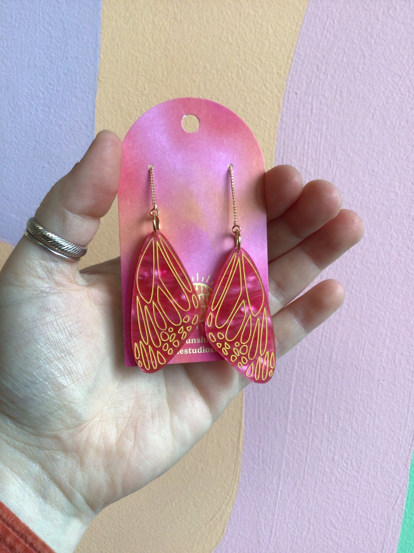 Butterfly Wing Earrings