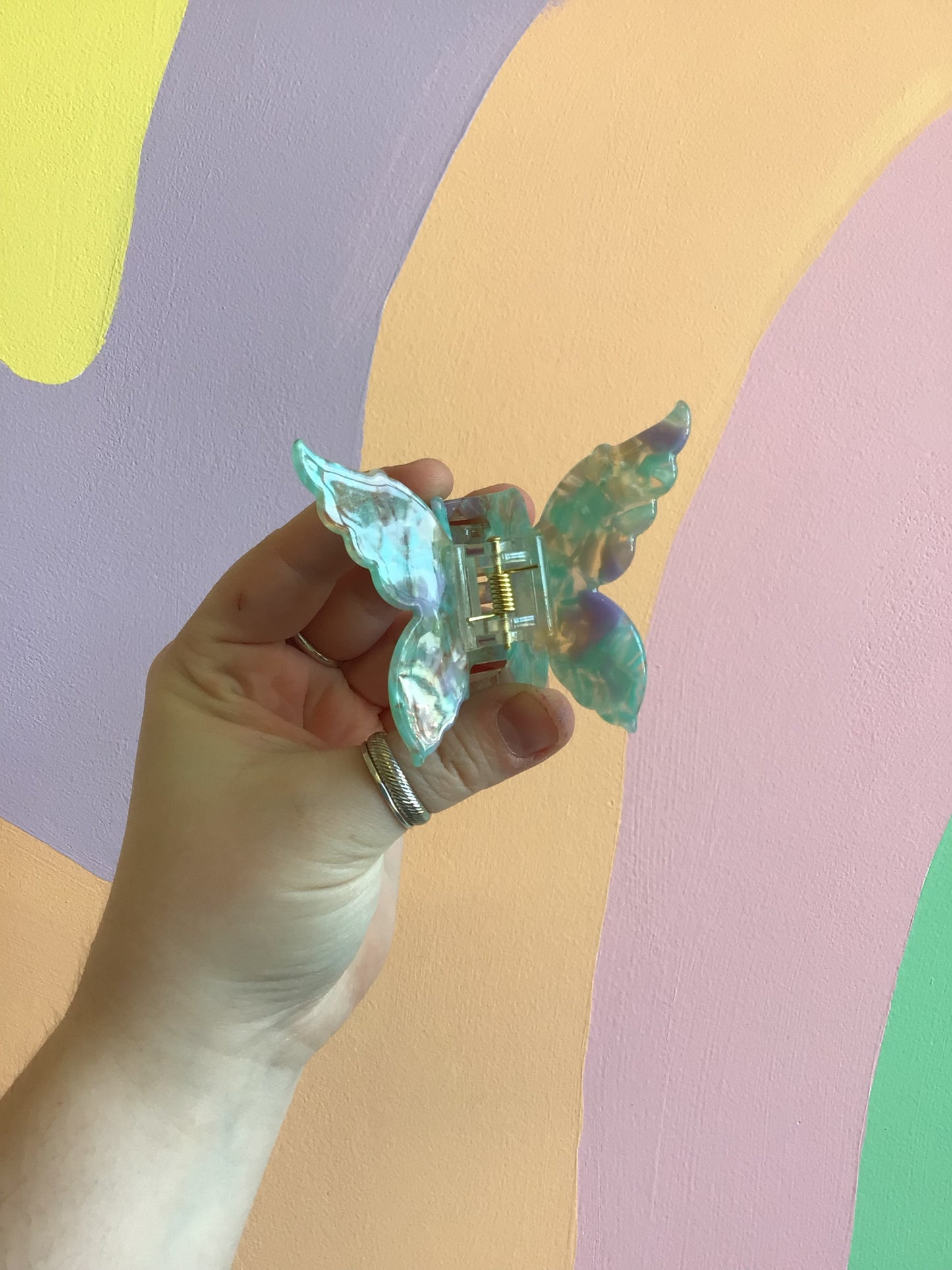 Delicate Butterfly Hair Claw