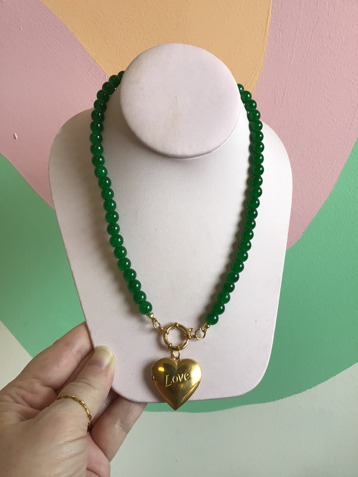Irina Titanium Beaded Necklace