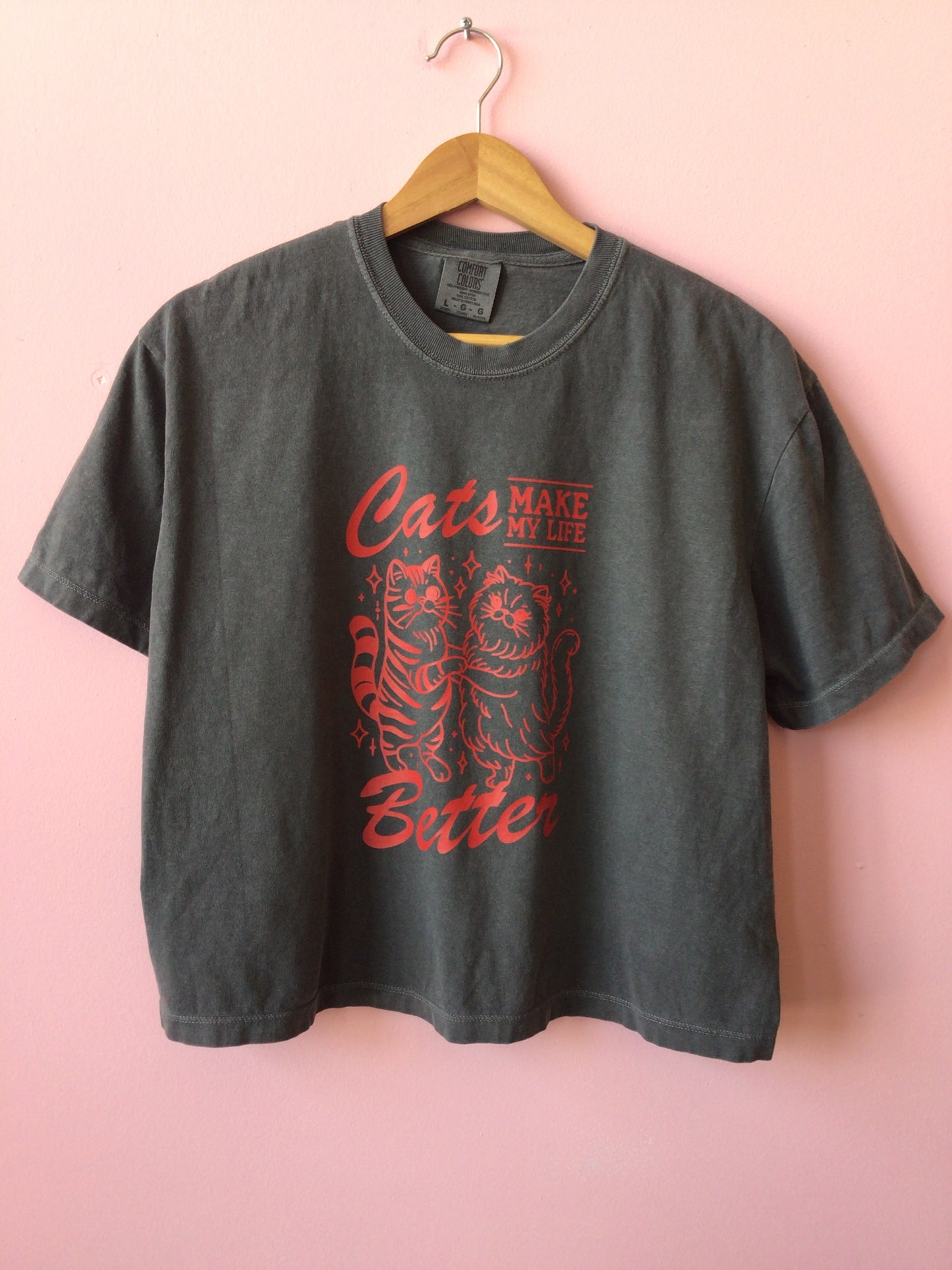 Cats Make My Life Better Shirt