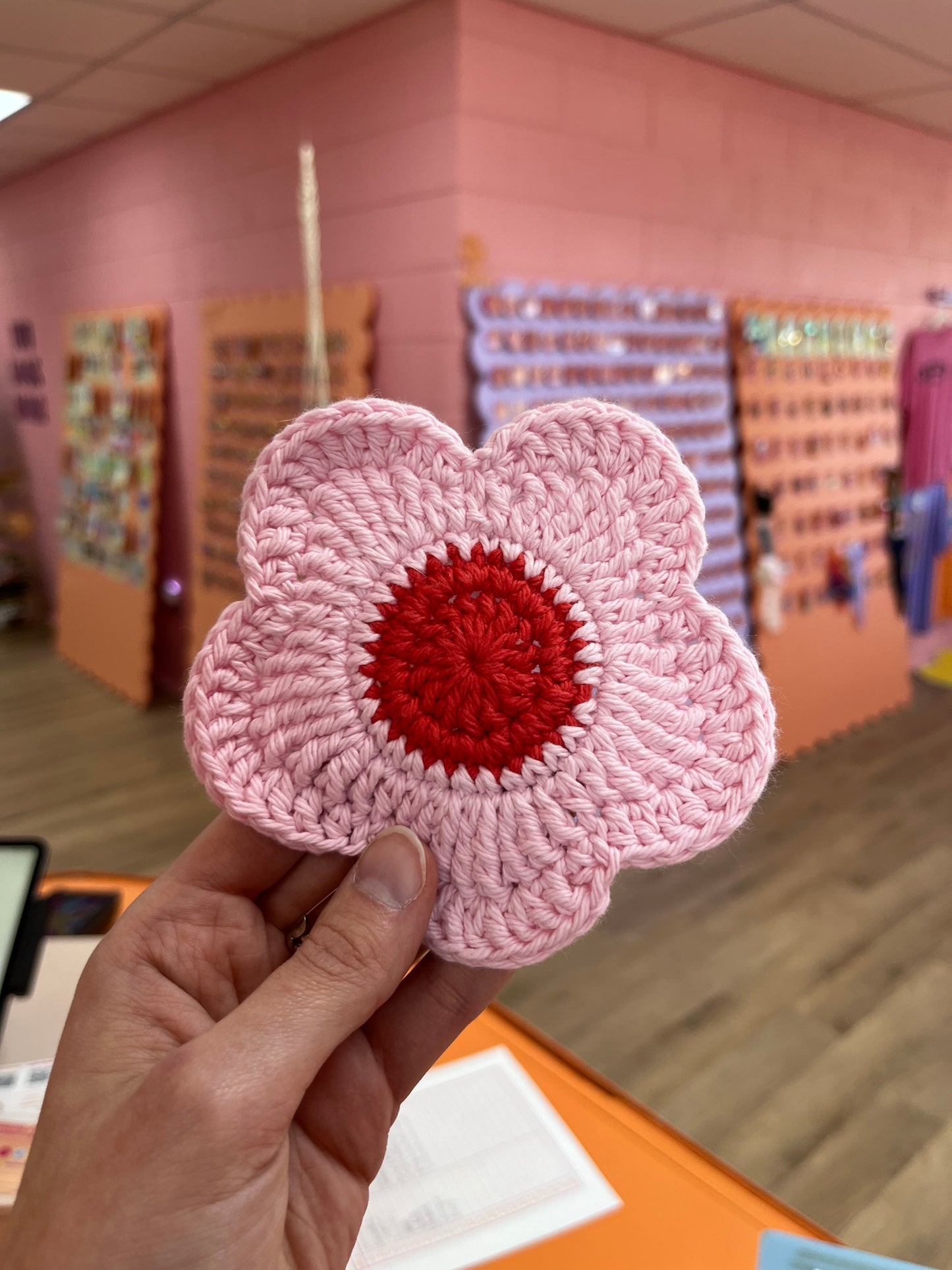 Crochet Daisy Coasters