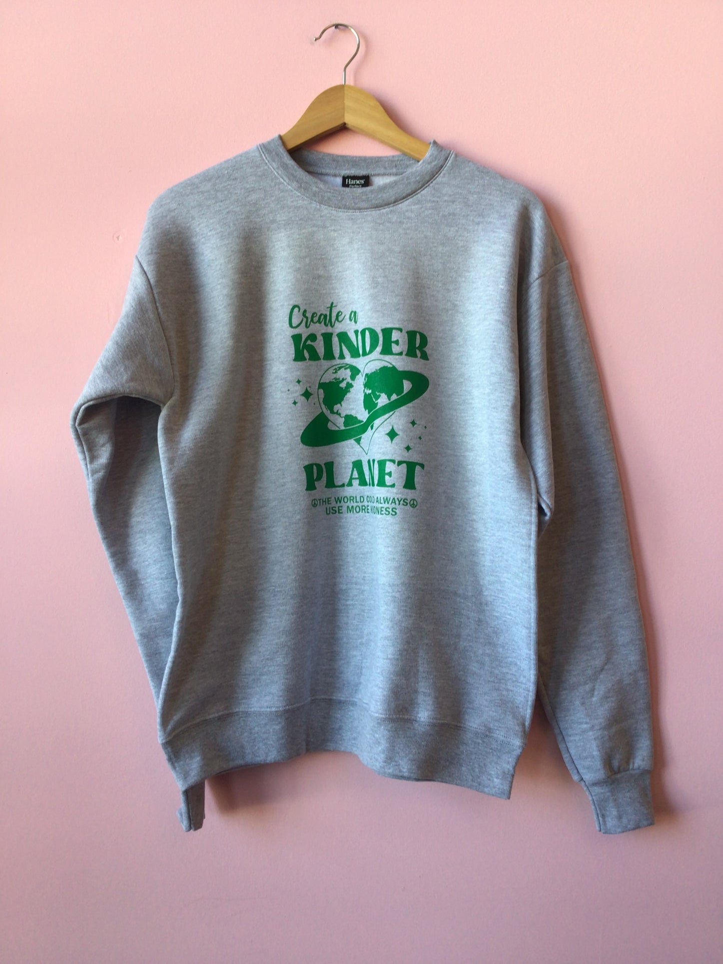 ‘Create a Kinder Planet’ Shirt and Crewneck