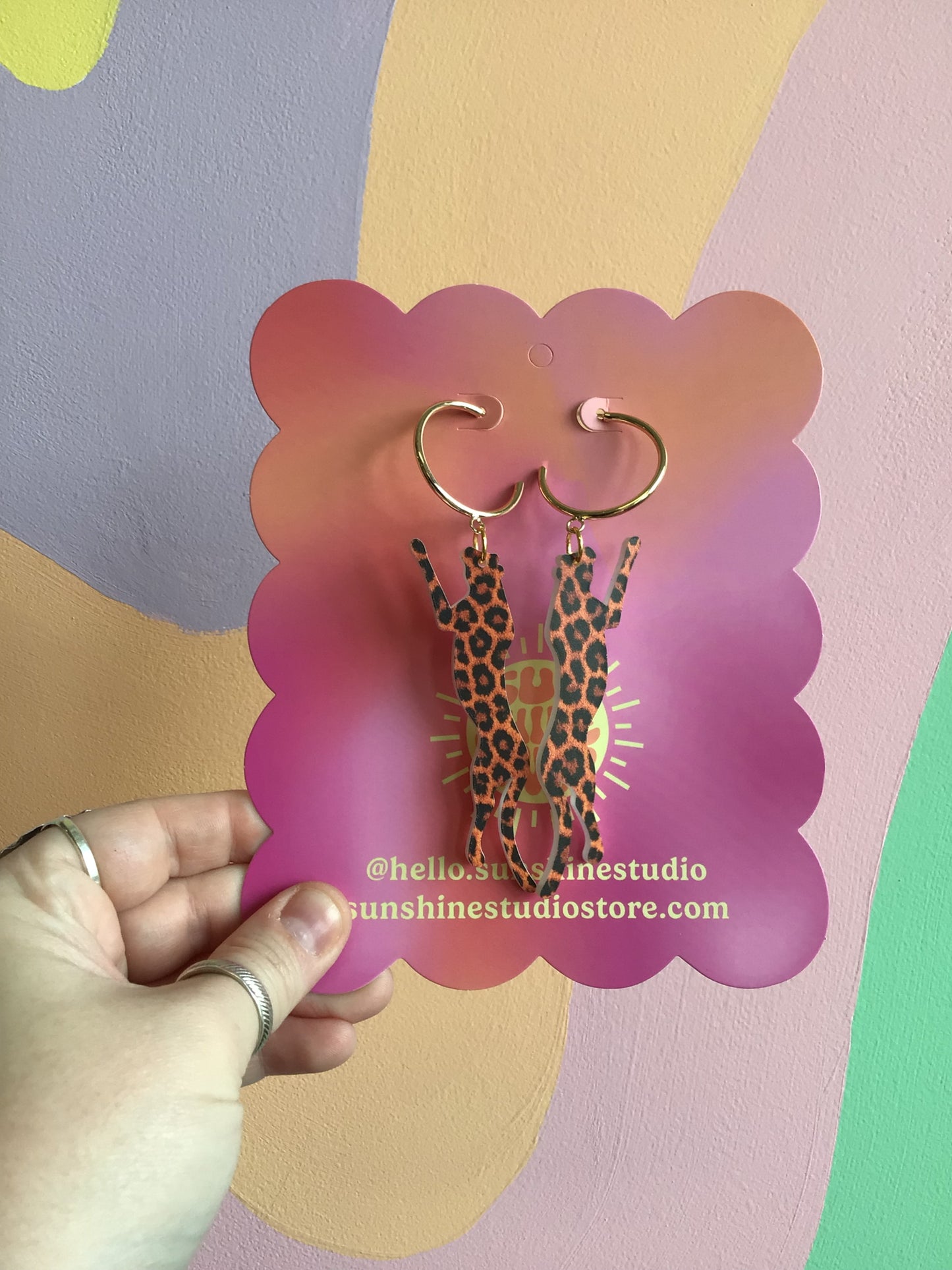 Cheetah Sister Earrings