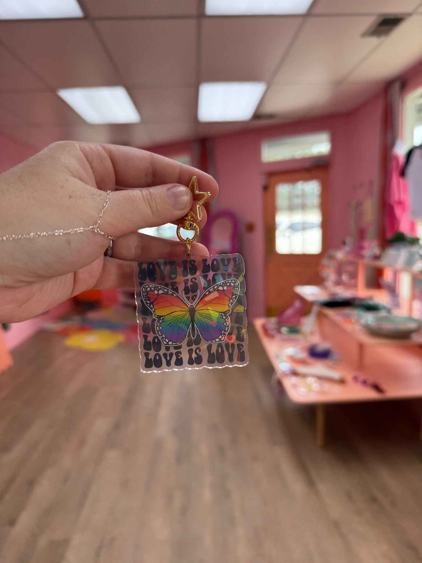 Love is Love Keychain