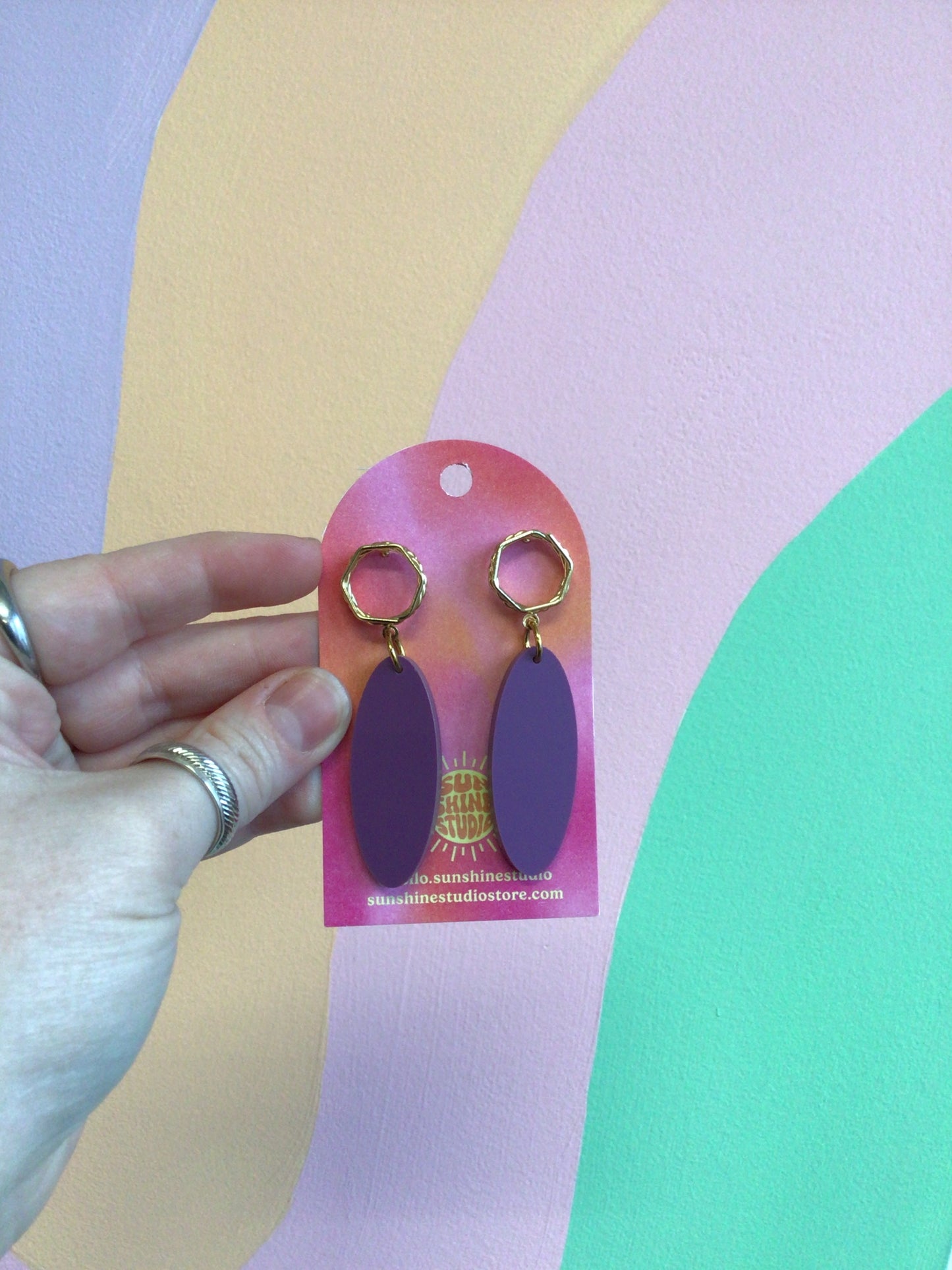 Classic Oval Earrings
