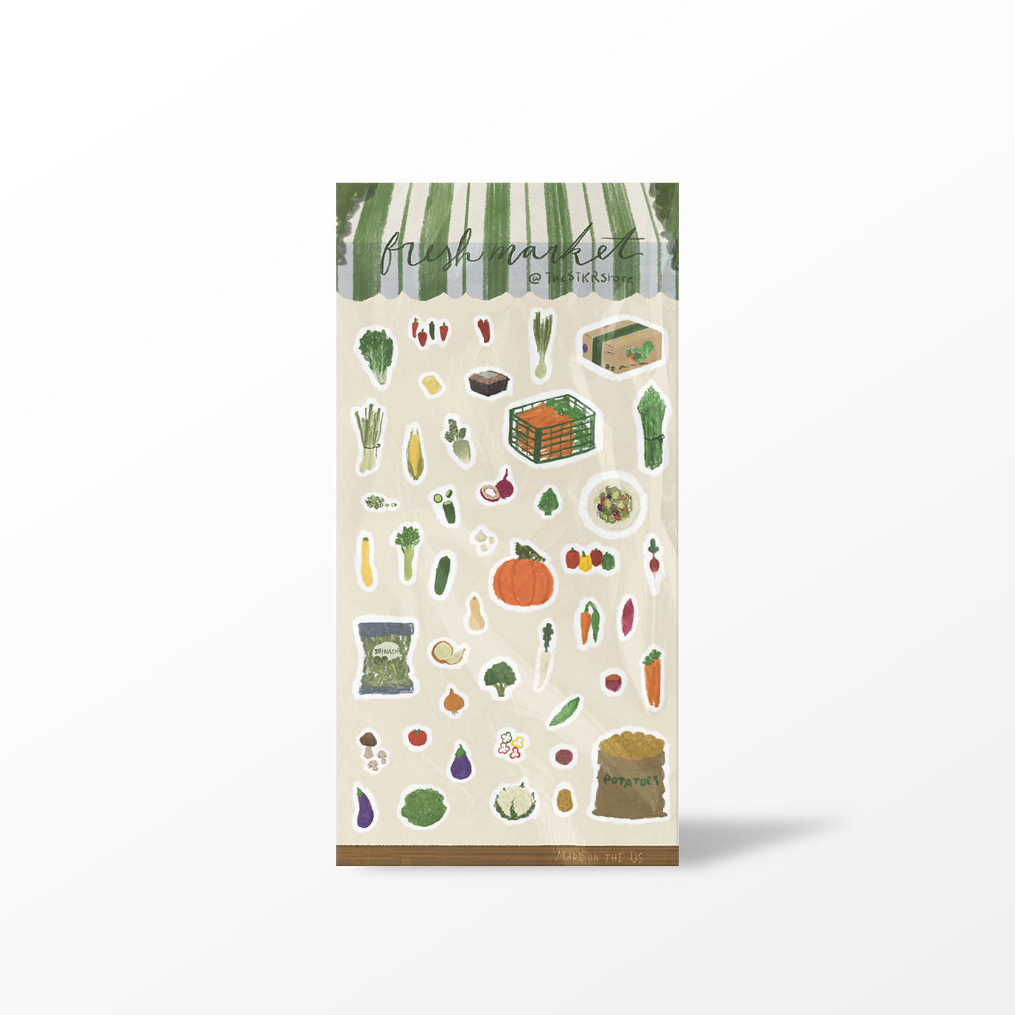 Fresh Market Sticker Sheets
