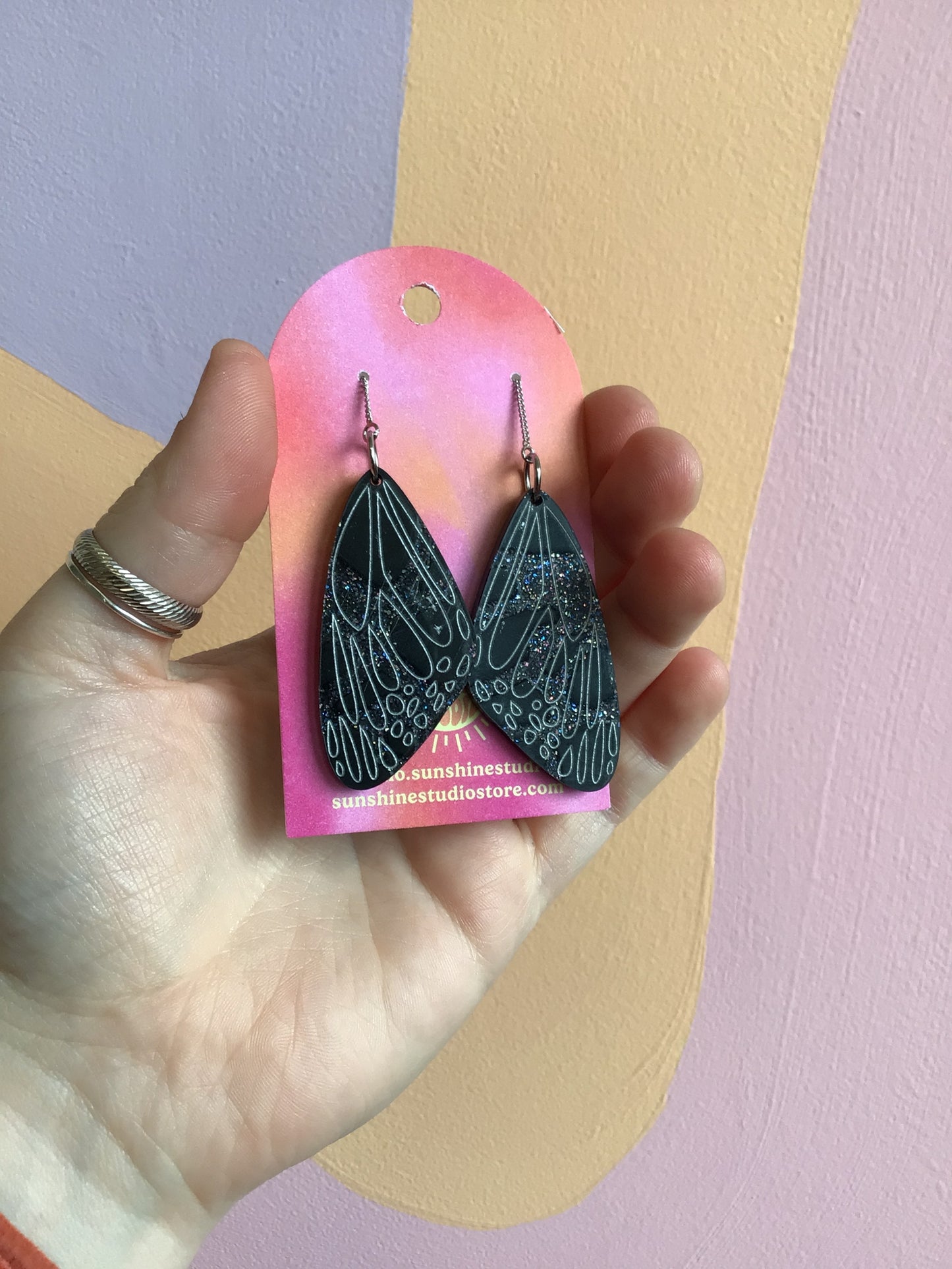 Butterfly Wing Earrings
