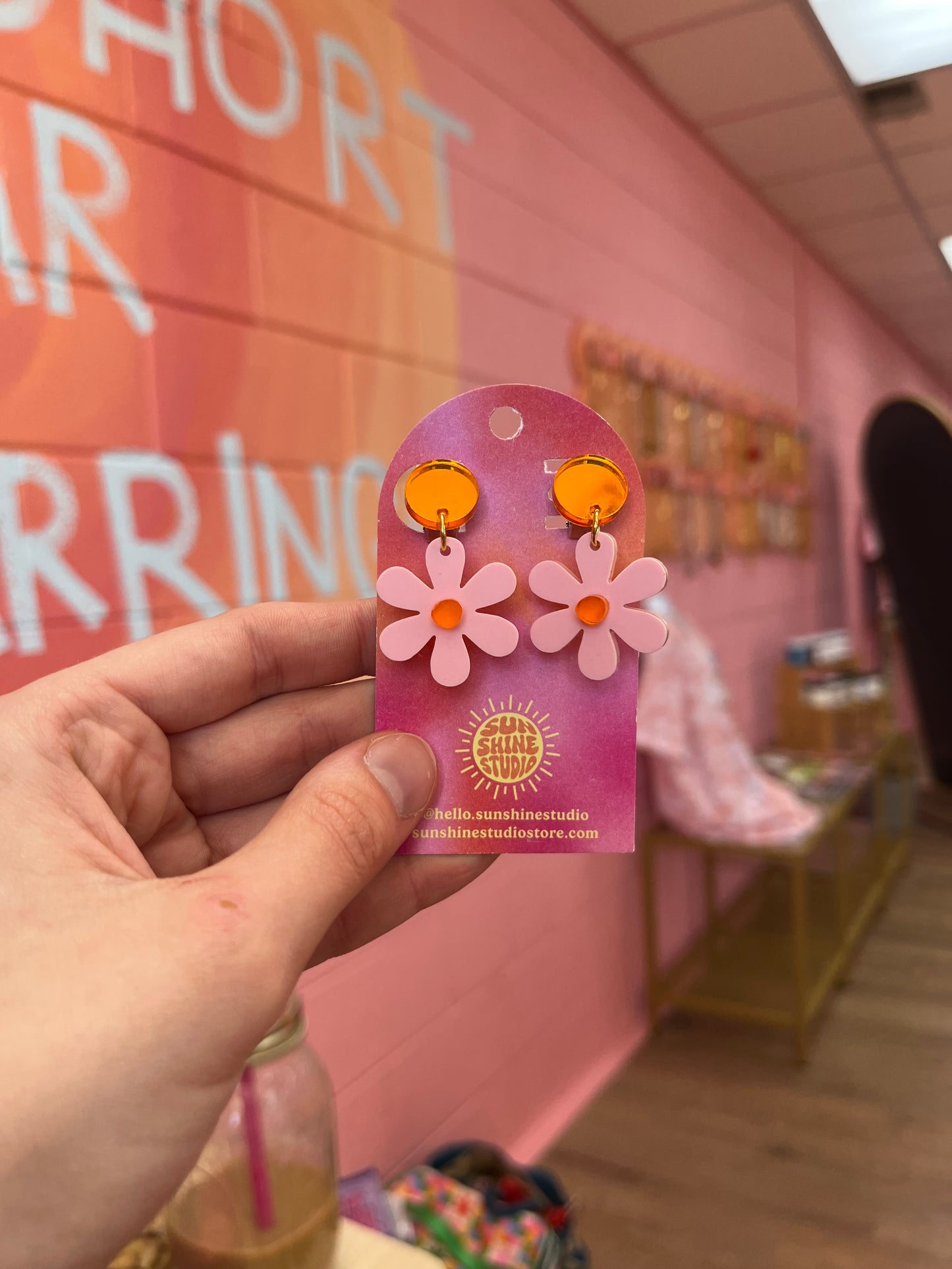 Daisy Clip-On Earrings