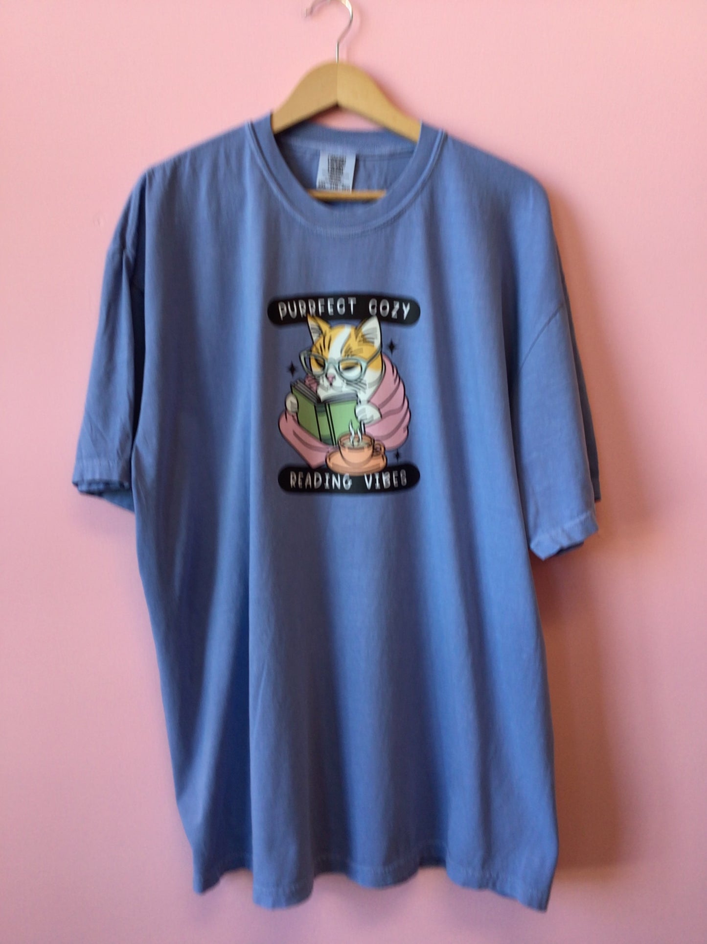 "Purrfect Cozy Reading Vibes" Shirt