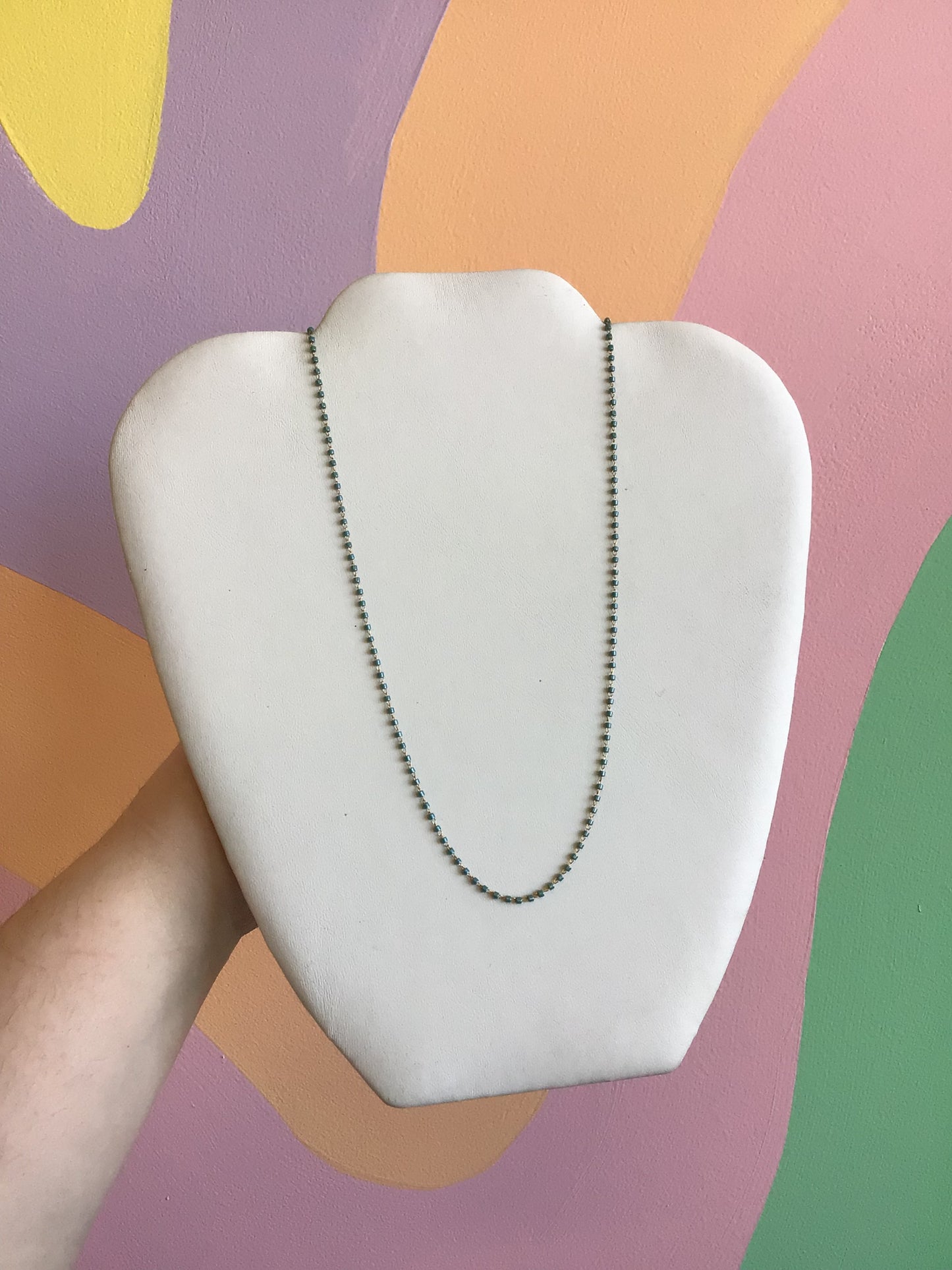 Delicate Stone Layering Necklace