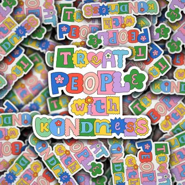 "Treat People with Kindness" Sticker