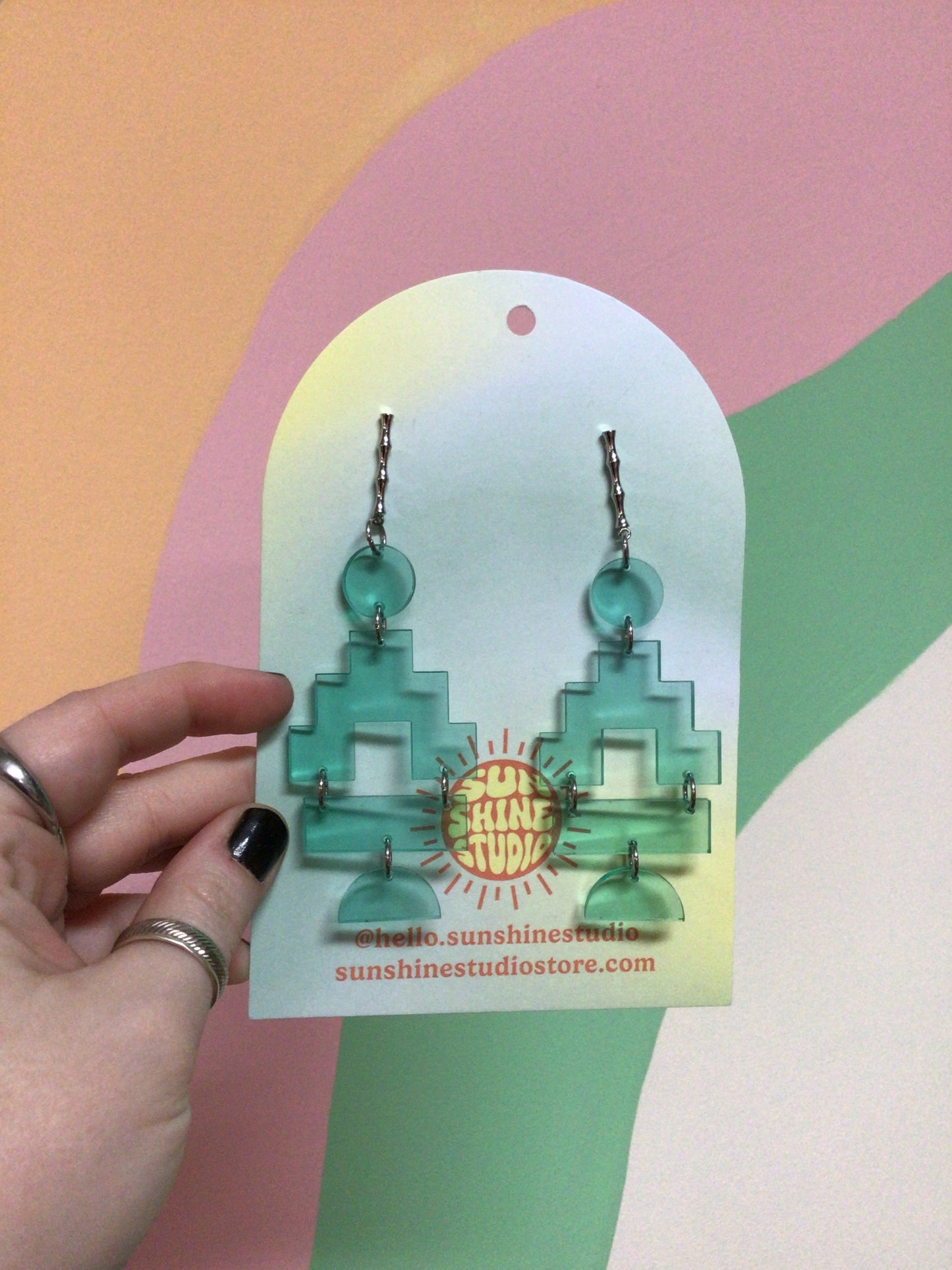 Creating Drama Earrings