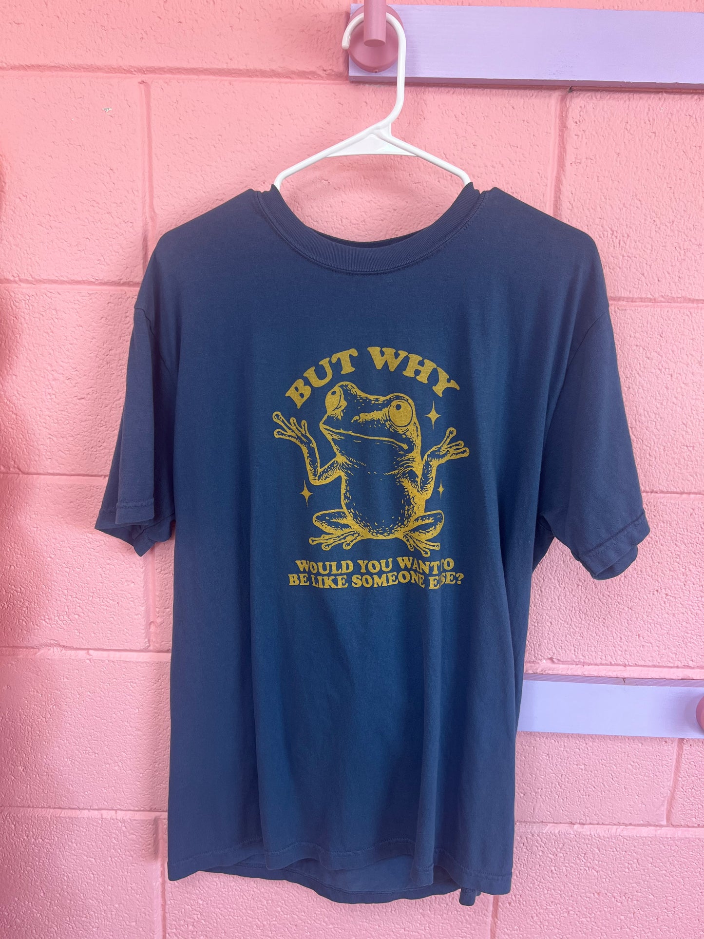 “But Why Would You Want To Be Like Someone Else” Screen-Printed Shirts & Crewnecks