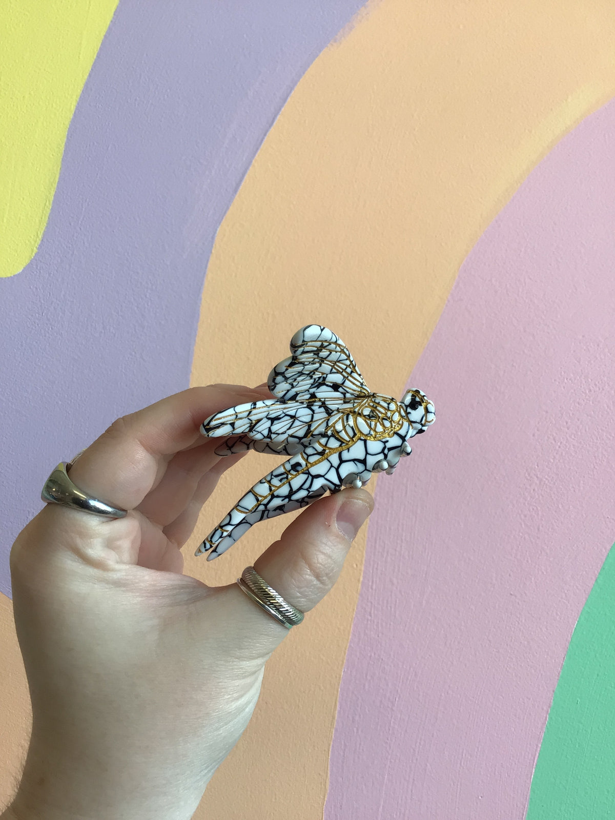 Dragonfly Hair Claw