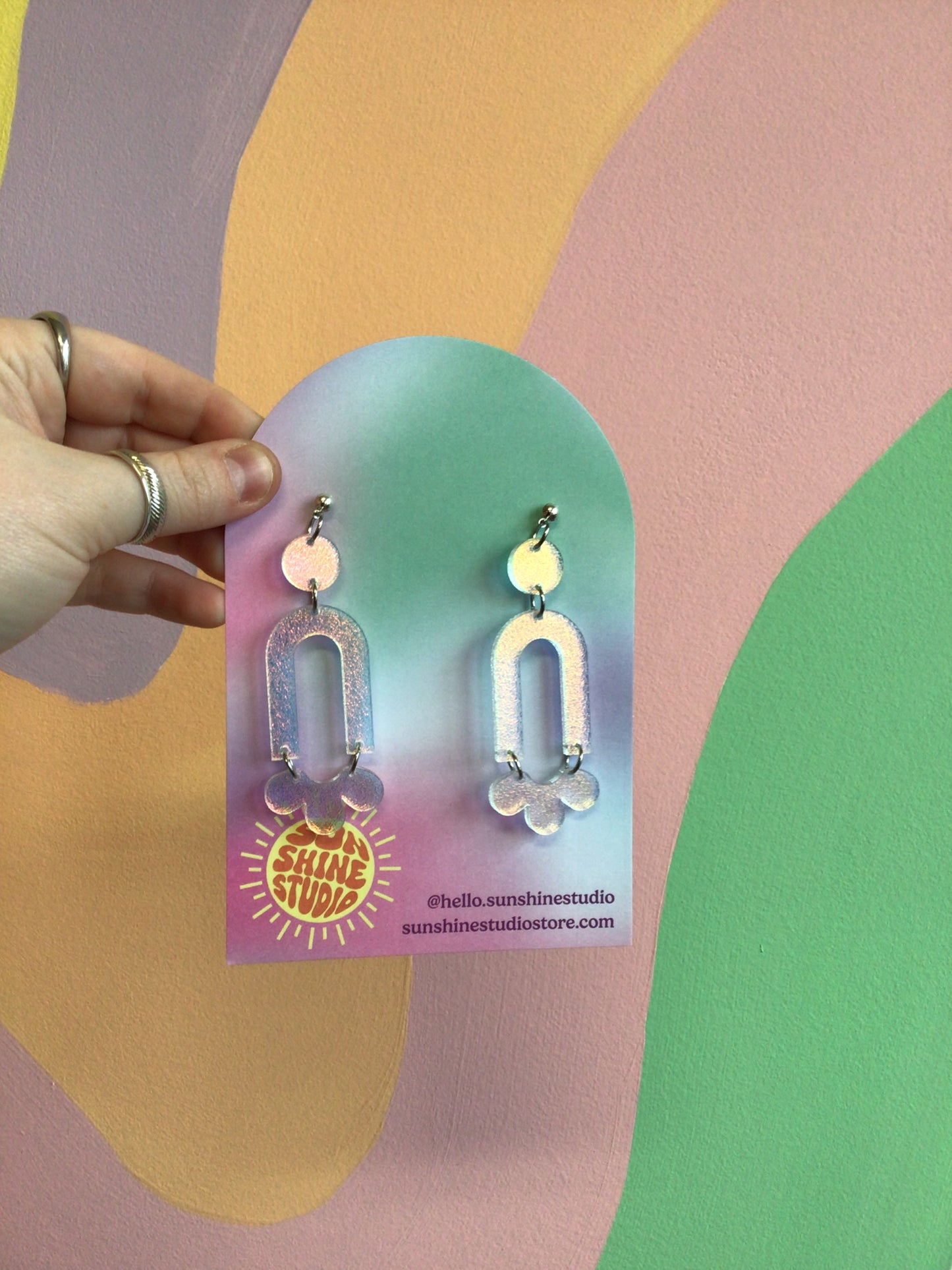 Anniversary Arch Earrings