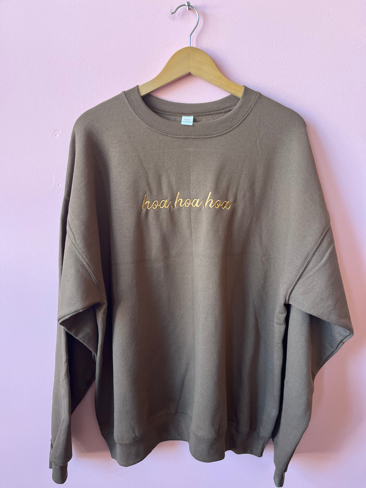 Hoa, Hoa, Hoa Twilight Embroidered Sweatshirt