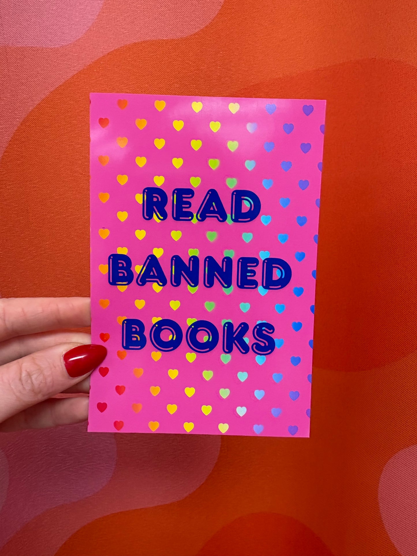Read Banned Books Post Card