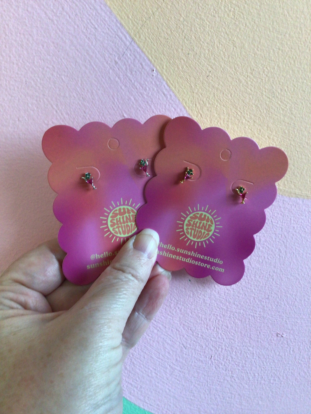 Tiny Margarita Studs