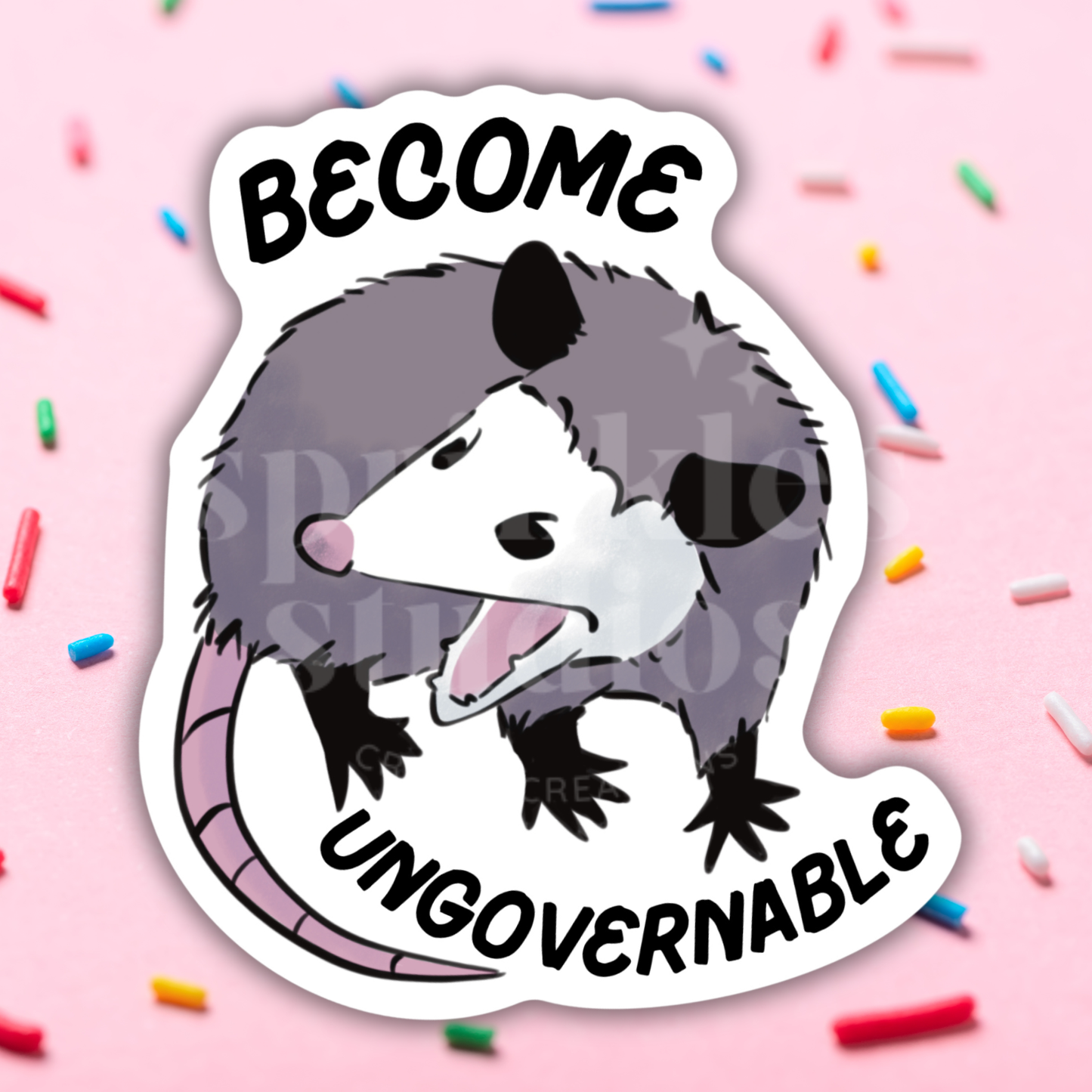 Become Ungovernable Vinyl Sticker