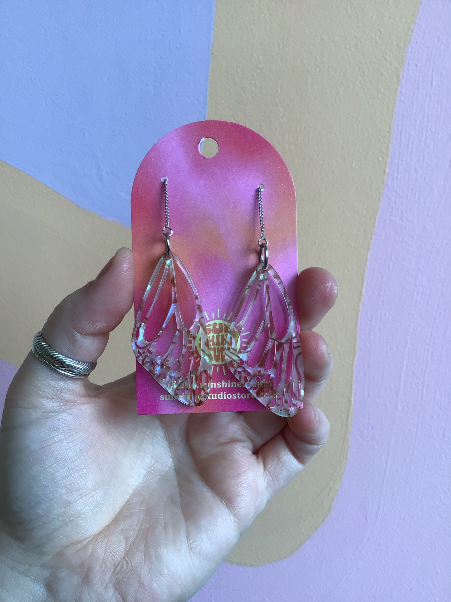 Butterfly Wing Earrings