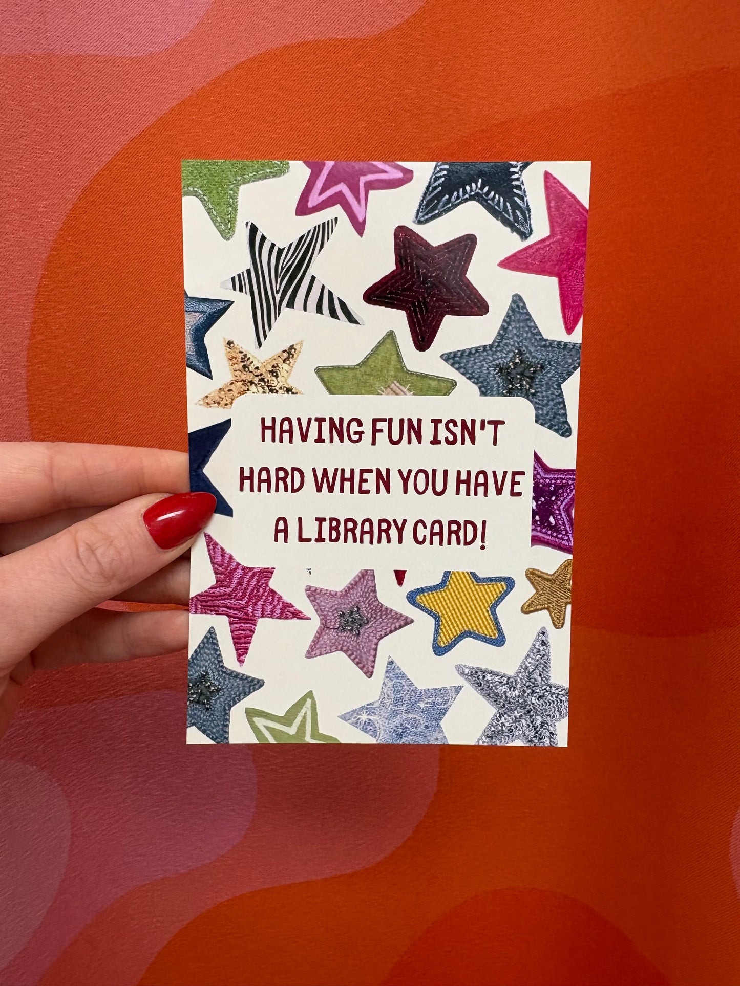 Having Fun Isn’t Hard Post Card