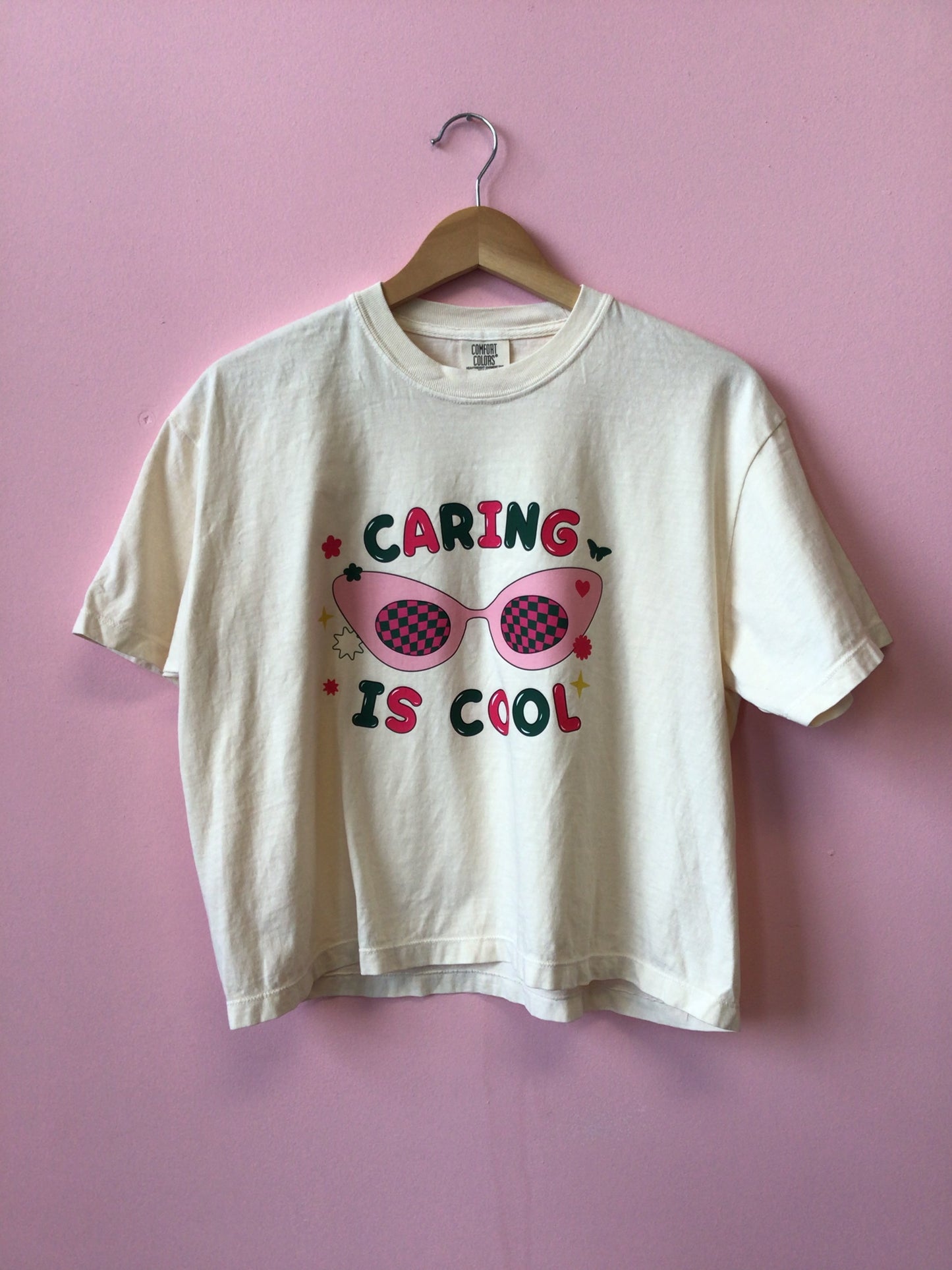 “Caring is Cool” Shirt and Crewneck