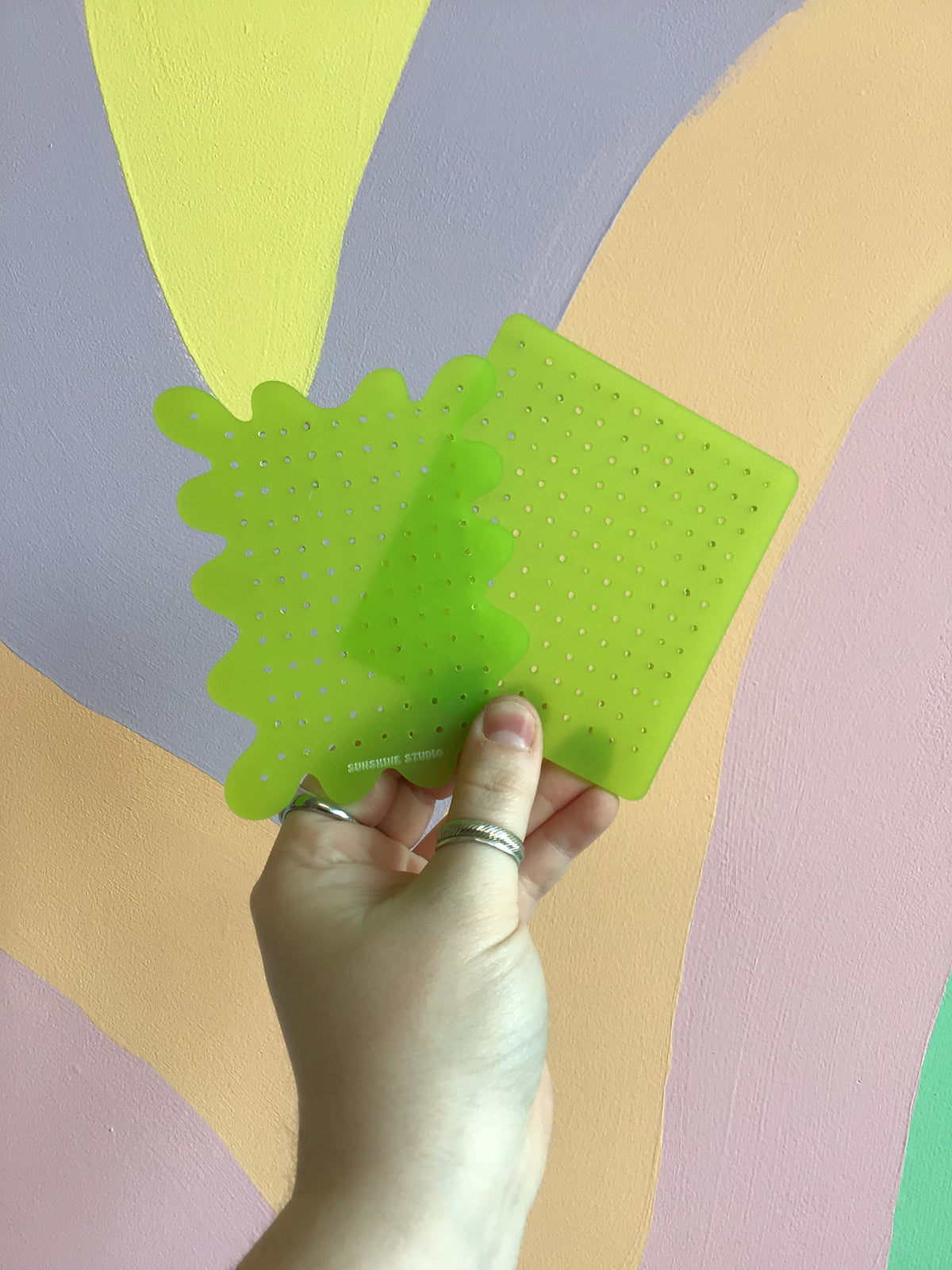 Oopsy Daisy Neon Earring Holders