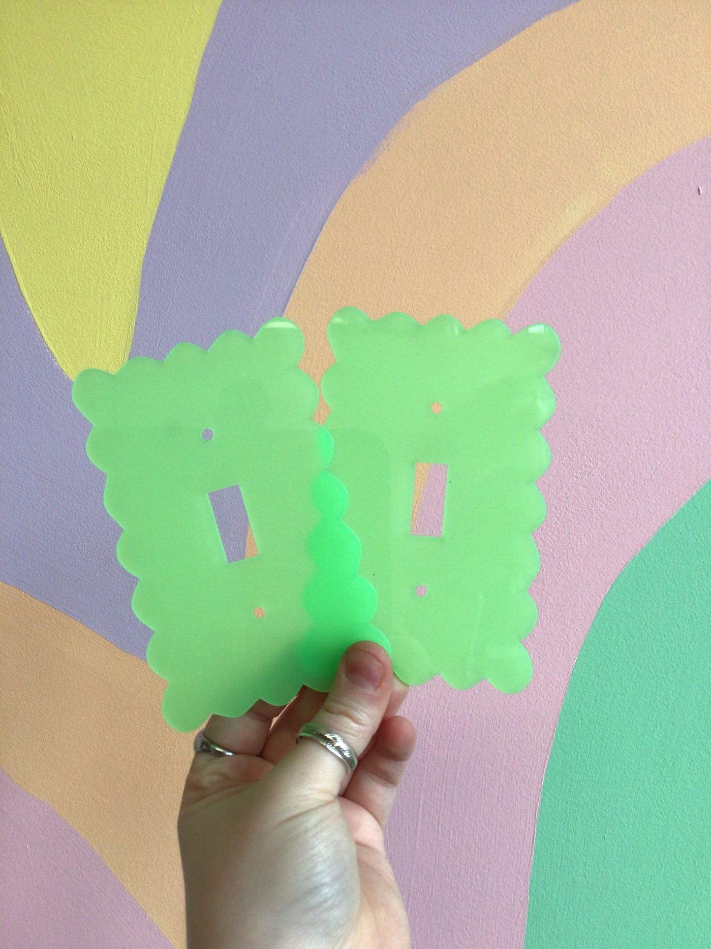 Neon Green Outlet Covers