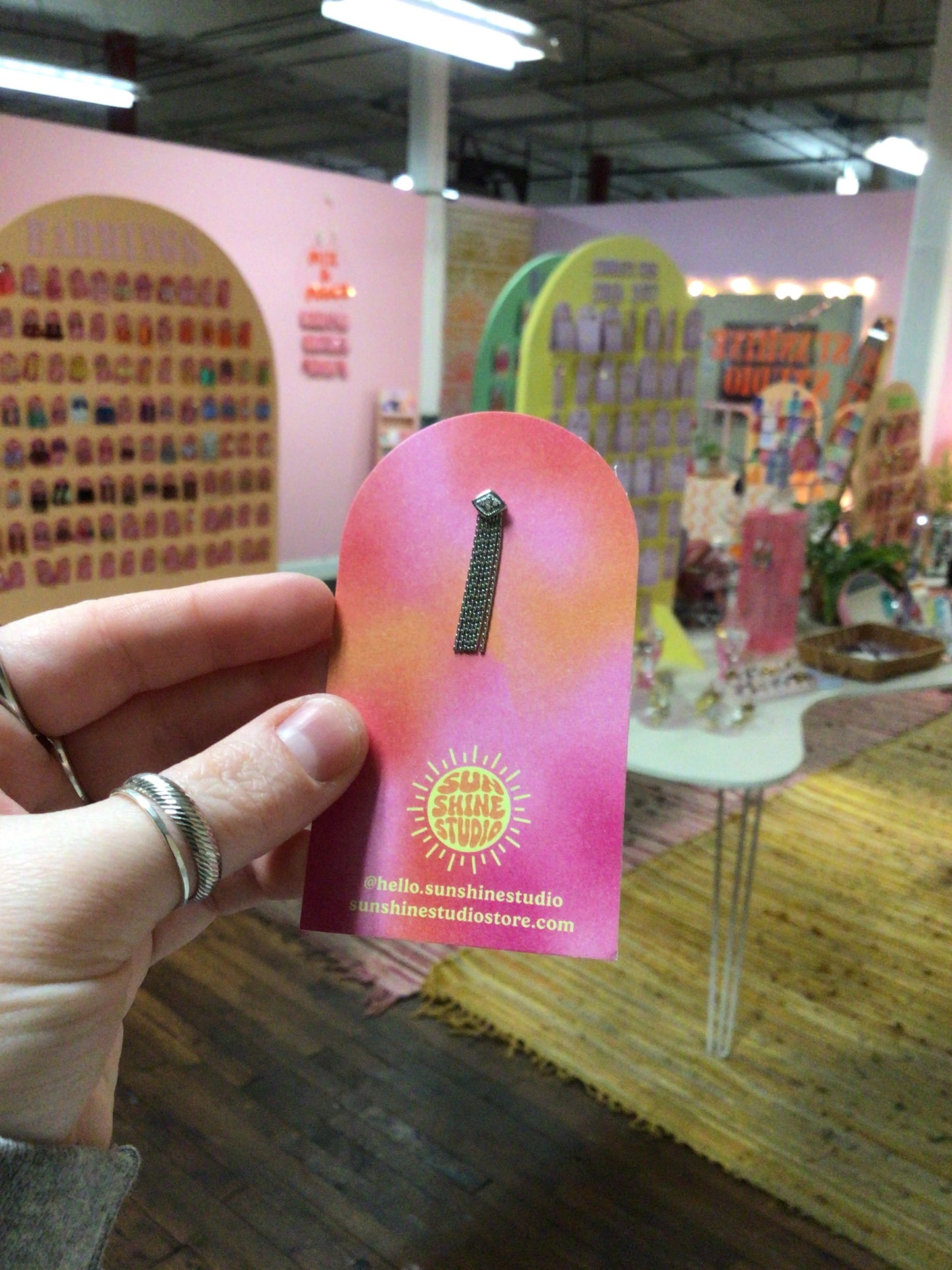 Mix & Match Titanium Charm Earrings