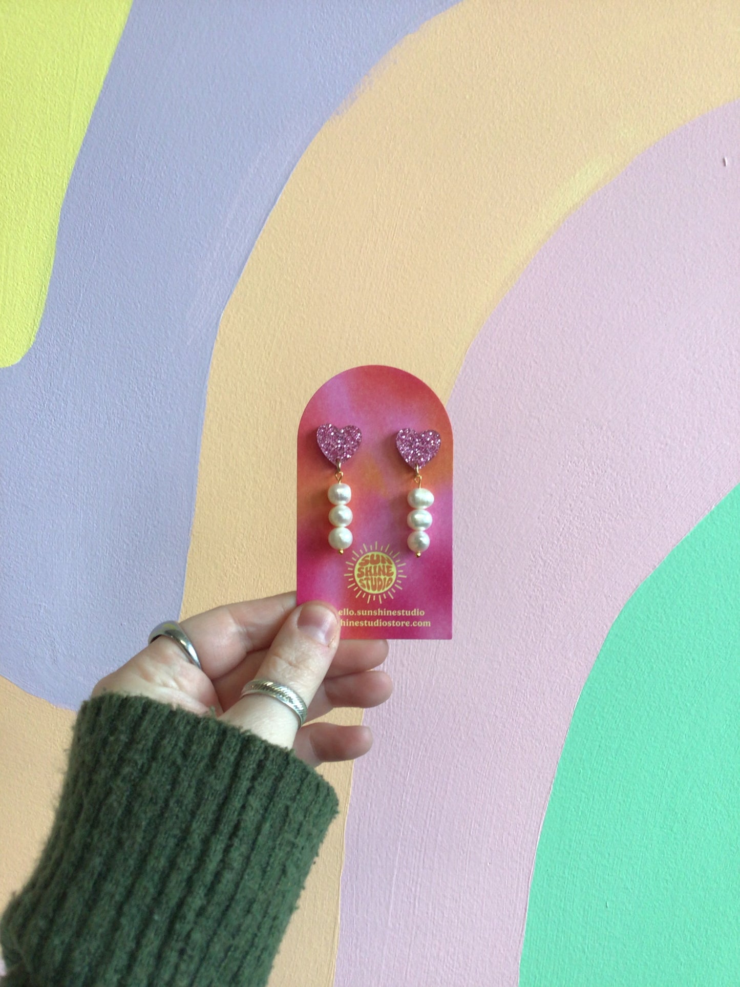 Lovely Little Pearl Earrings