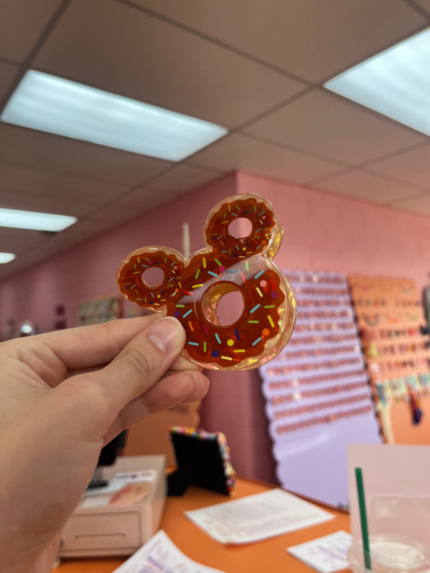 Disney Donut Hair Claw