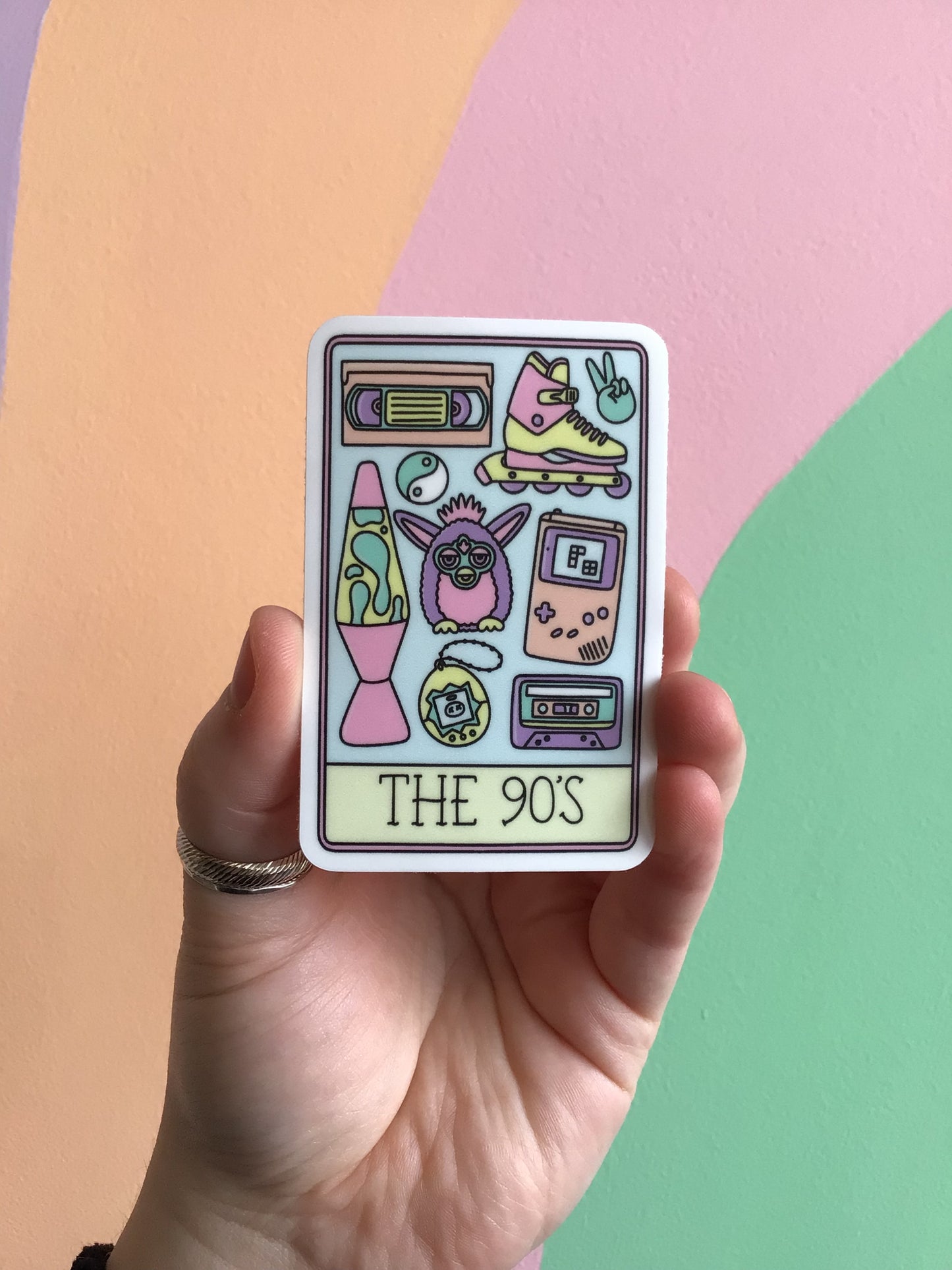“The 90s” Sticker