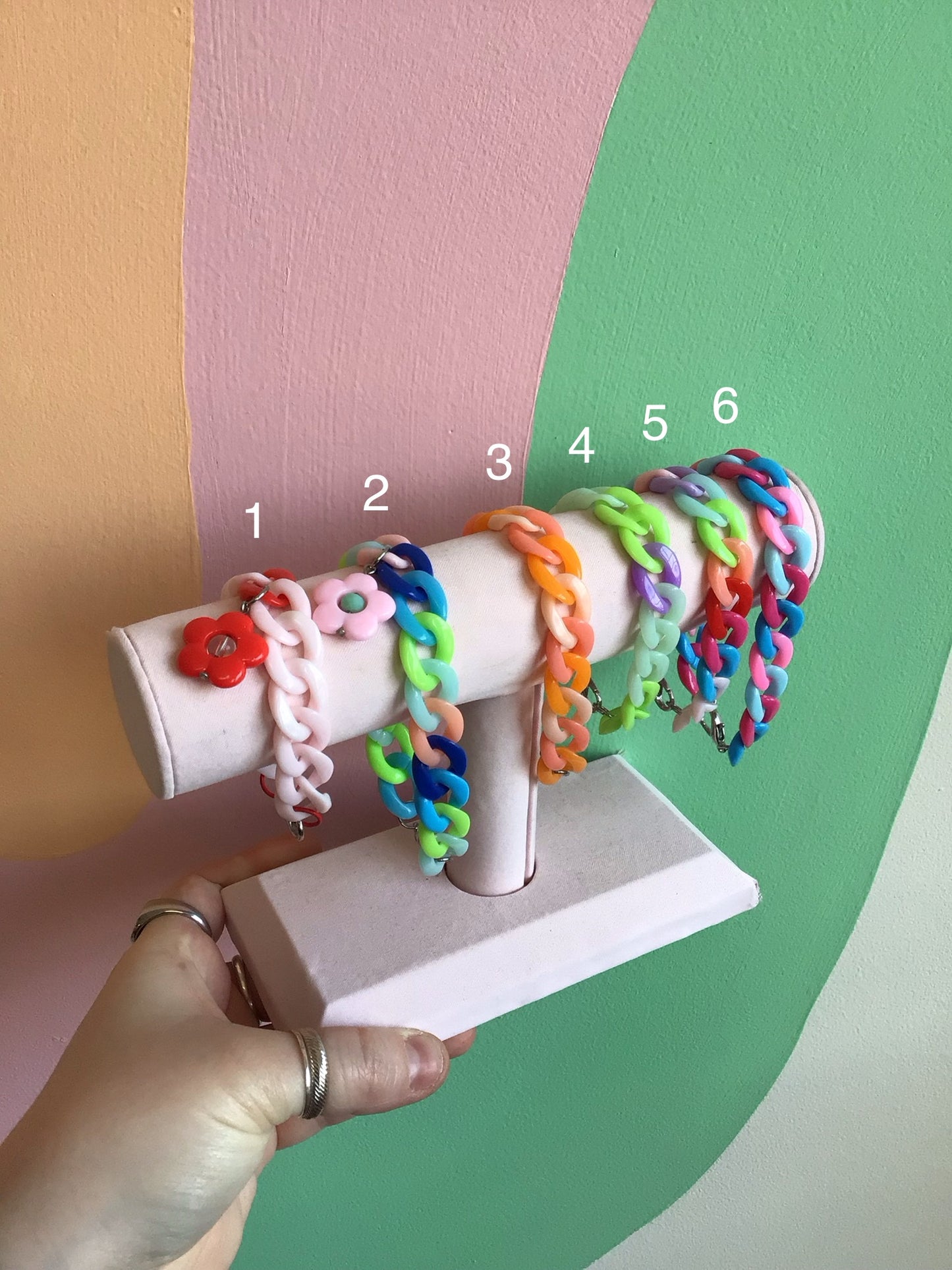 Happy Chain Link Bracelet