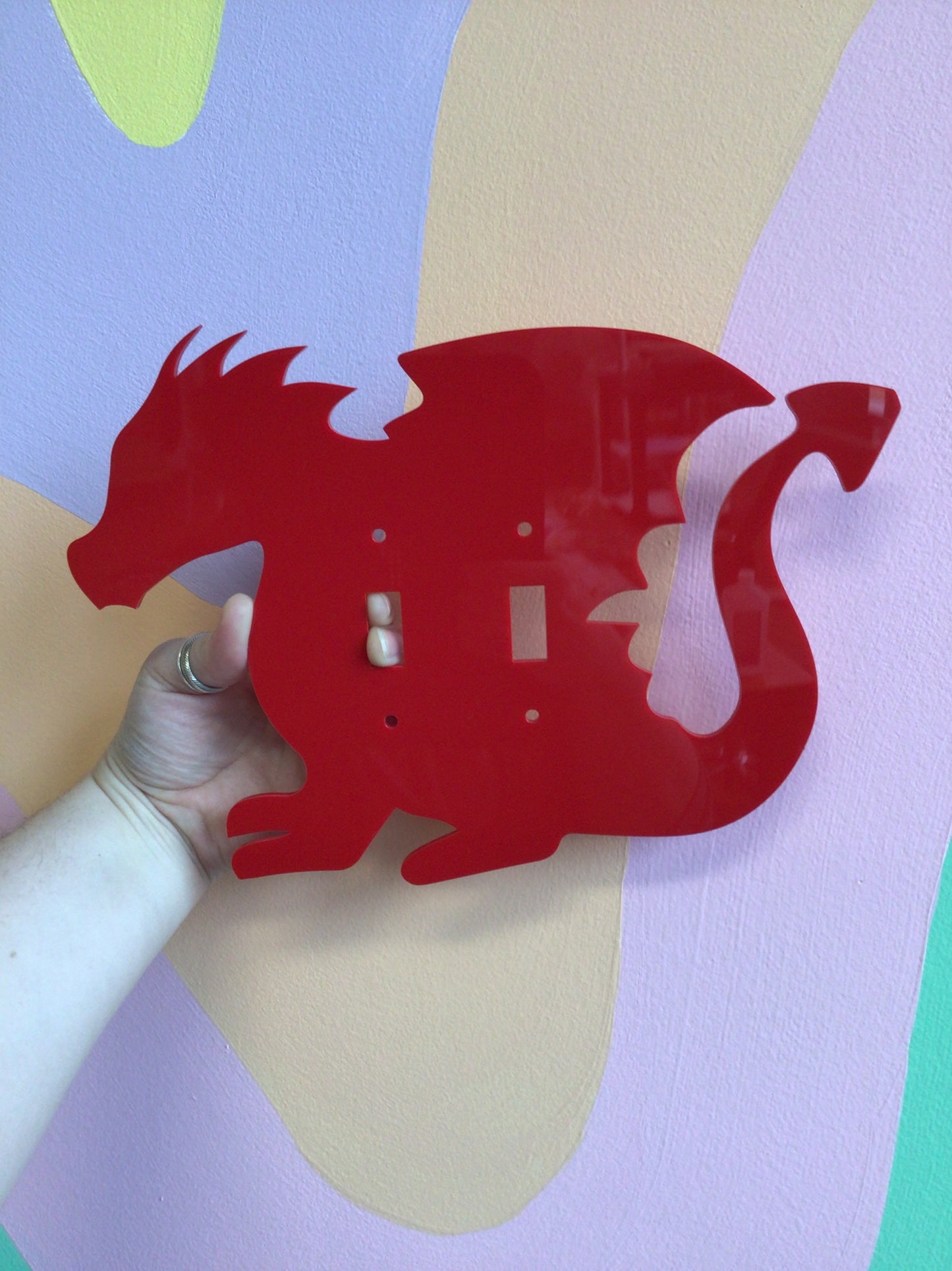 Dragon Light Switch Cover