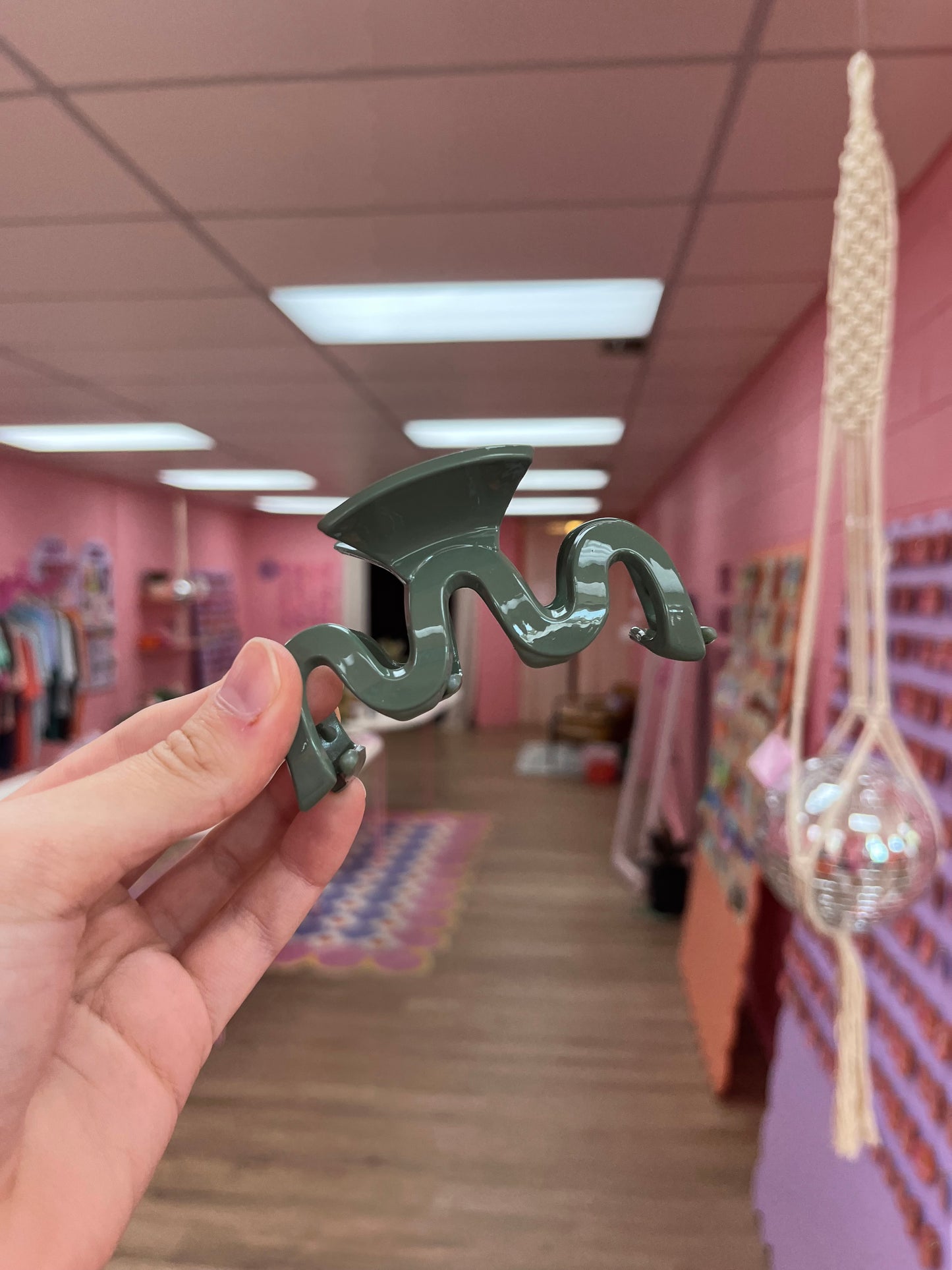 Squiggle City Hair Claw
