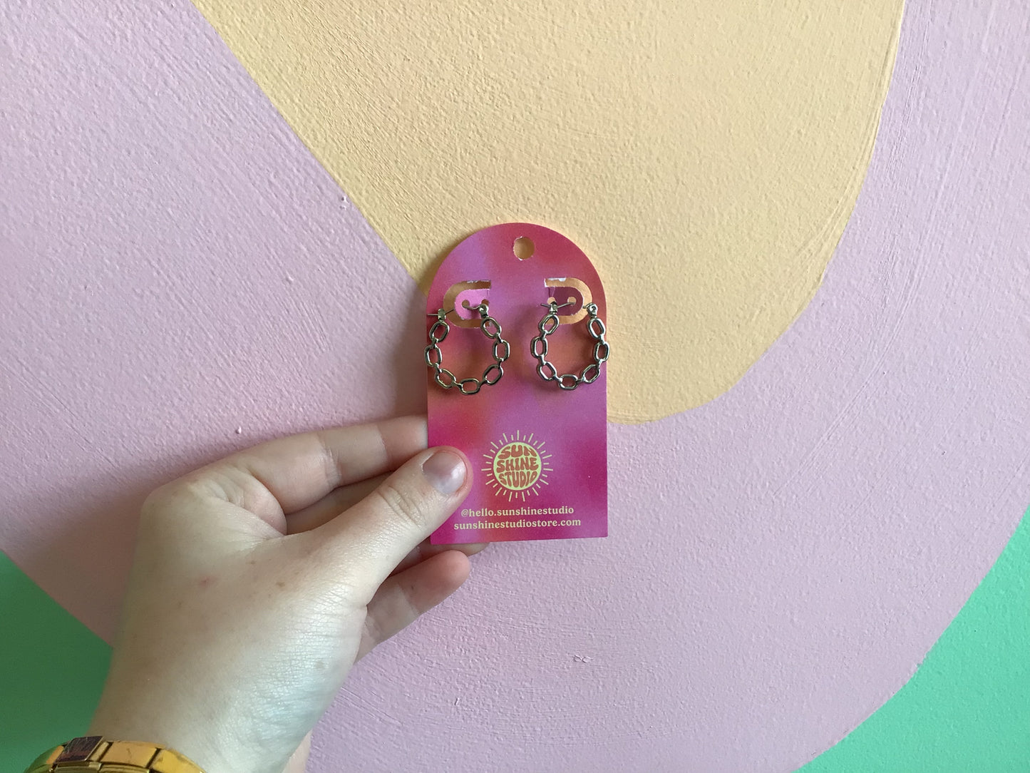 Today’s Special Stainless Steel Hoop Earrings