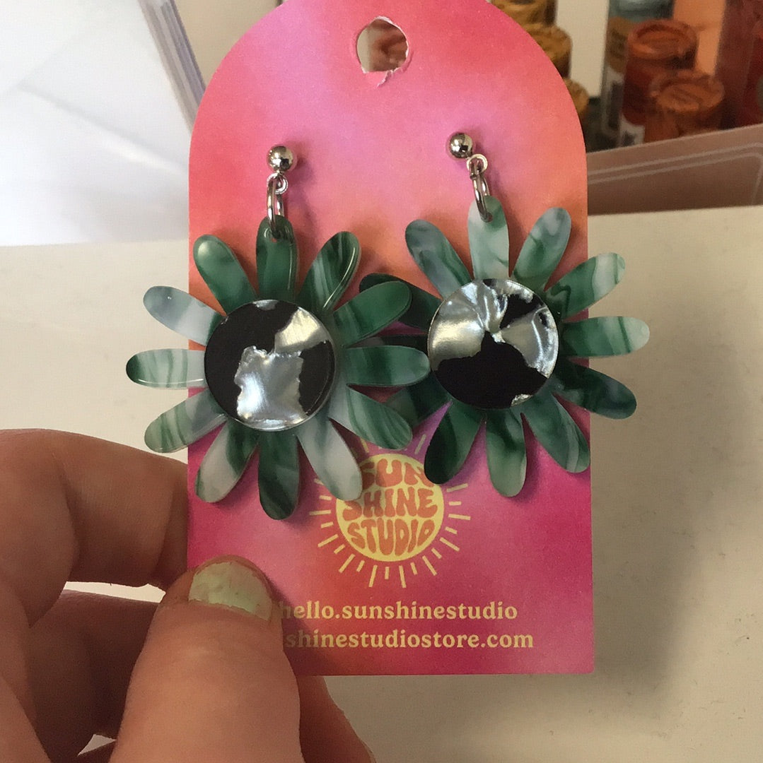 Colorful Flower Charms